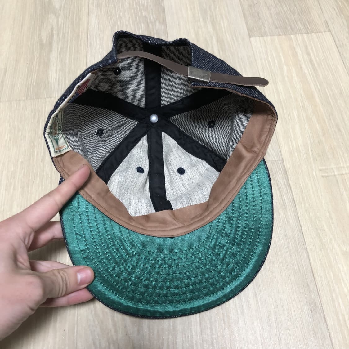 (OS) 이벳필드 EBBETS FIELD 미국제 뉴욕 블랙 양키스 모자 상품이미지6