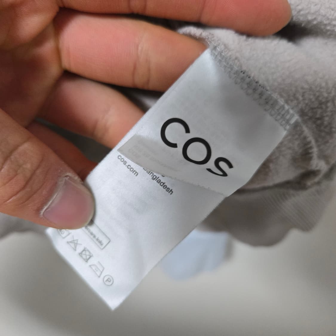 코스 컬러블록 코튼 맨투맨 / 남성 맨투맨/ 여성 맨투맨  상품이미지3