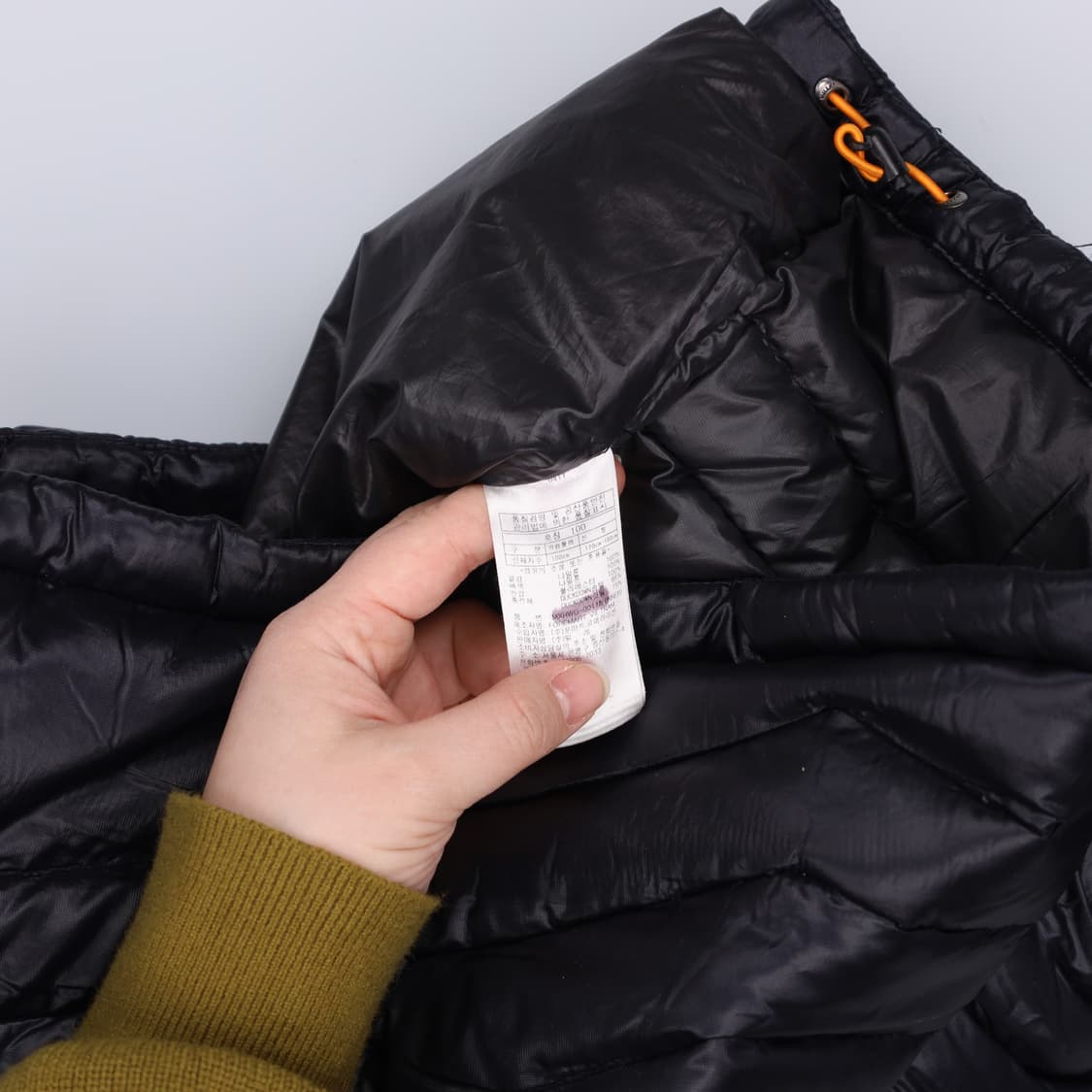 100 밀레 덕다운 경량 패딩 자켓 0227M 상품이미지3