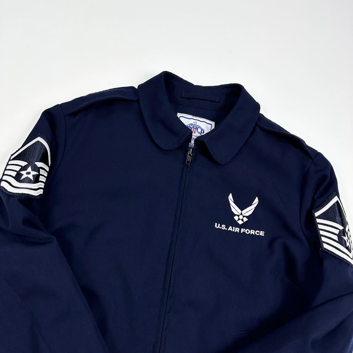 오리지널 미공군 여성 미니멀 블루종 네이비 여성XL 상품이미지3