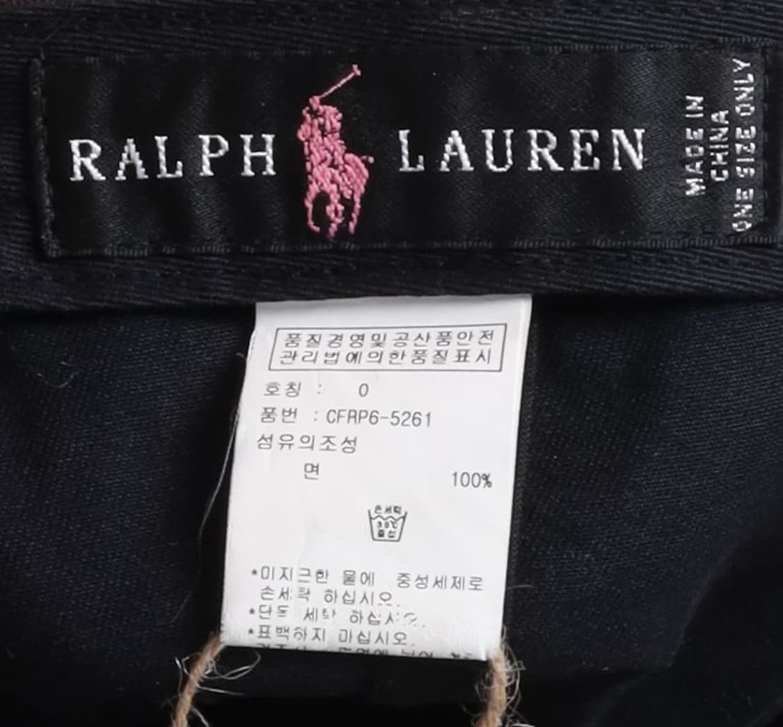 폴로 랄프로렌 빅로고 핑크 캡  상품이미지4