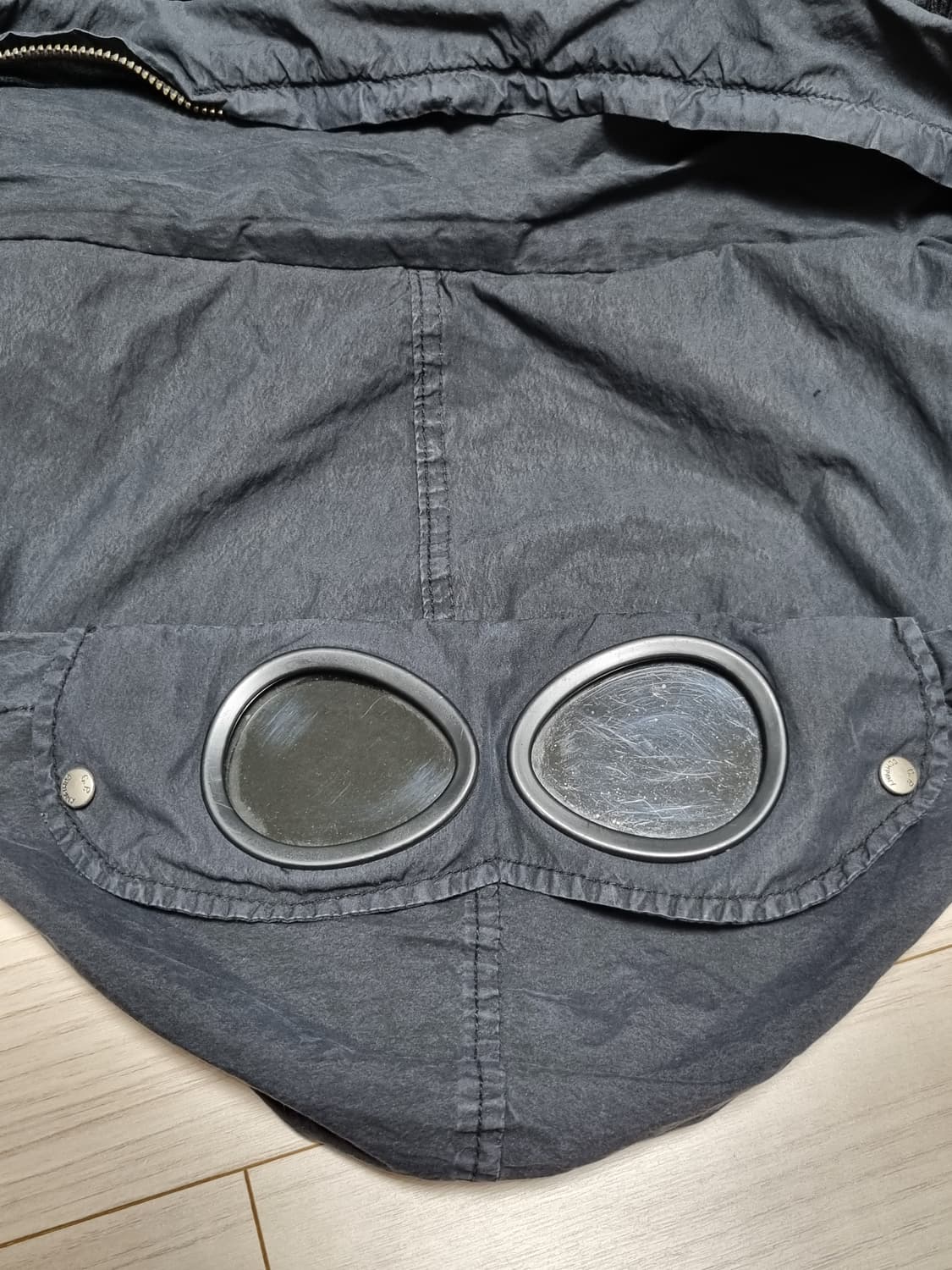 cp컴퍼니 고글 니트집업 상품이미지5