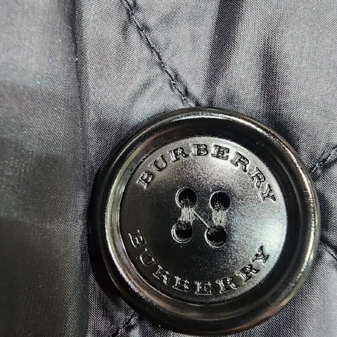 버버리 퀼팅 벨티드 롱패딩 블랙 S 상품이미지3