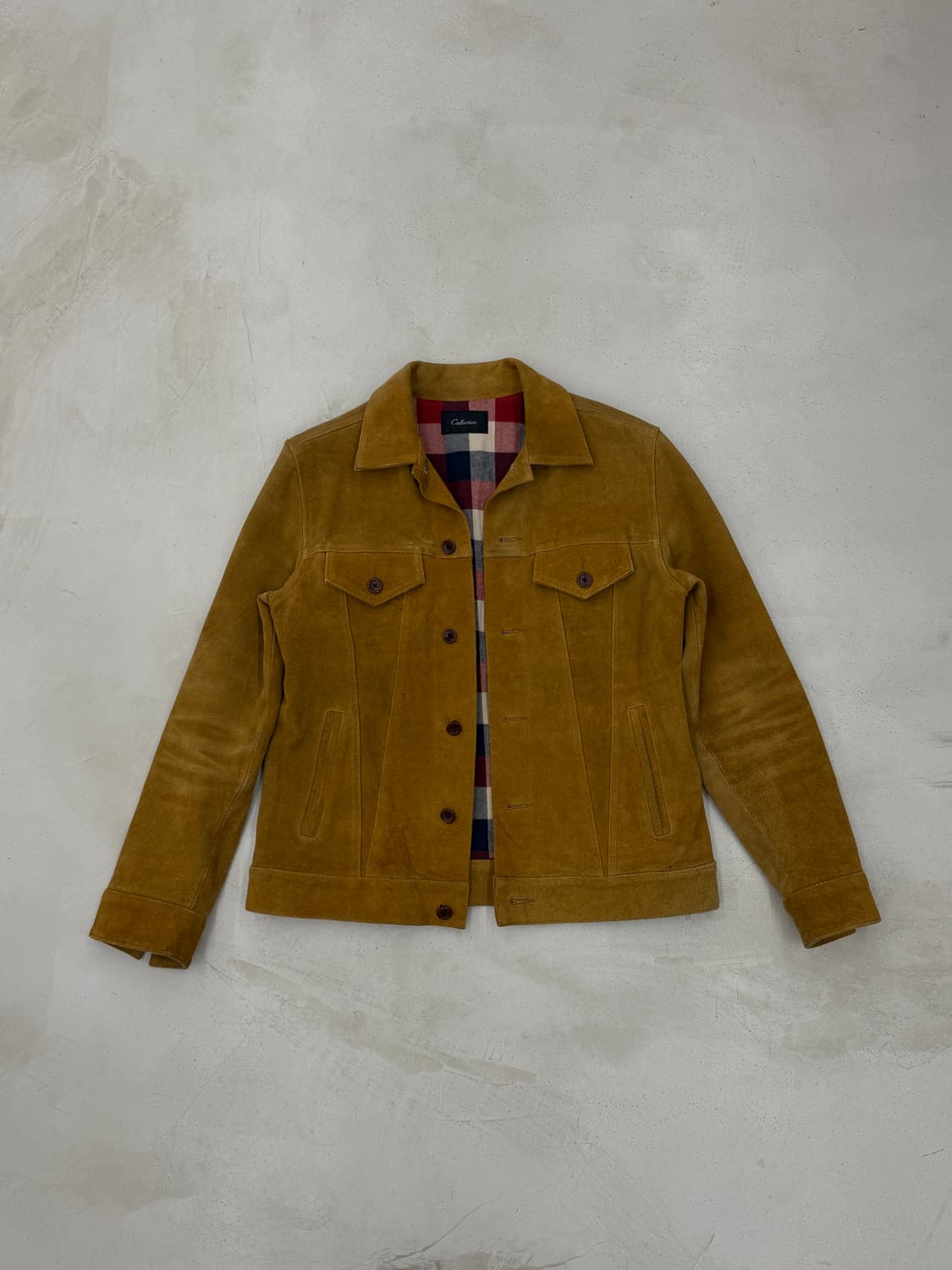 Collective(콜렉티브) 천연 소가죽 스웨이드 자켓 상품이미지6