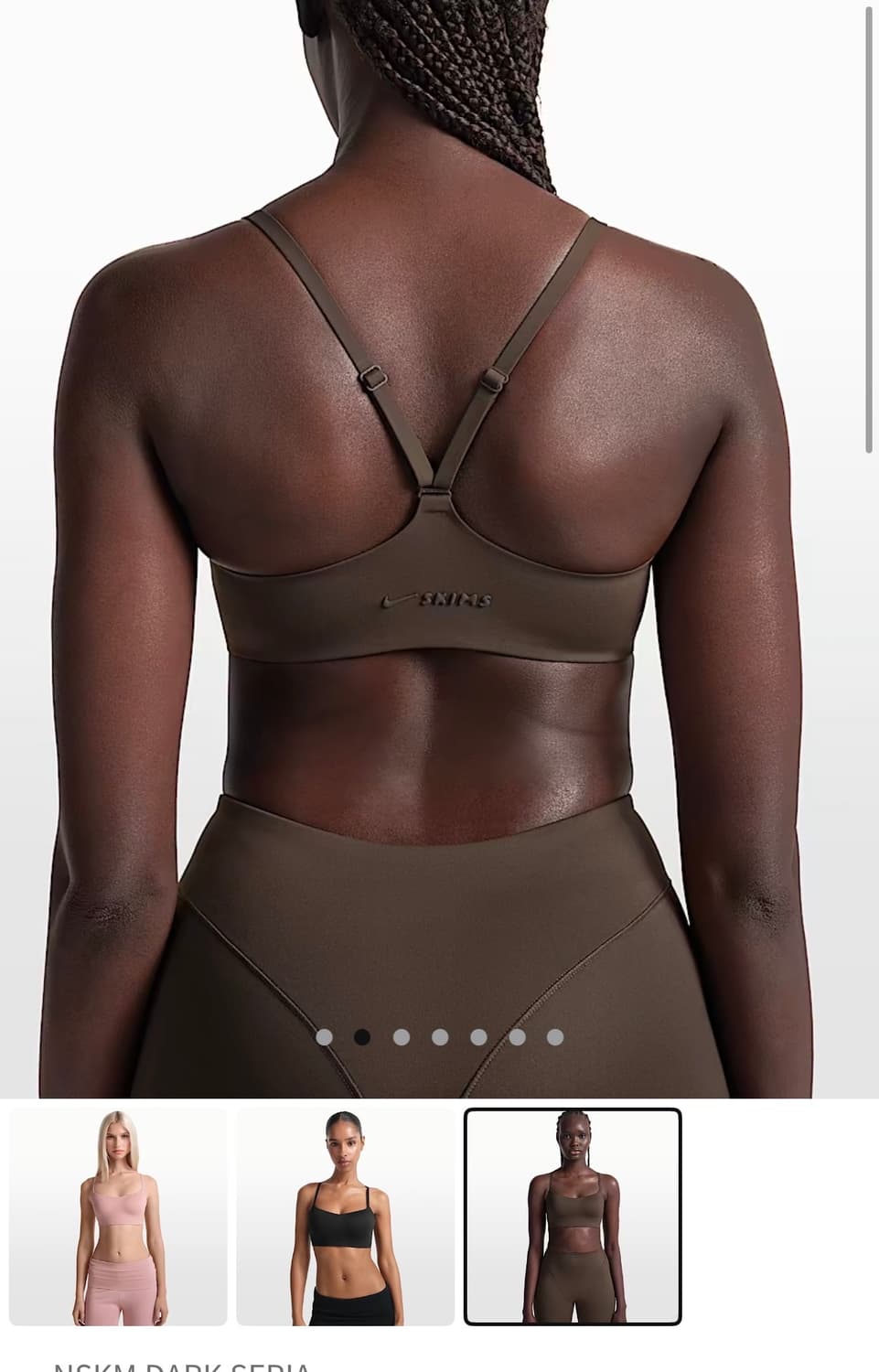 나이키스킴스 매트 브라M 상품이미지2