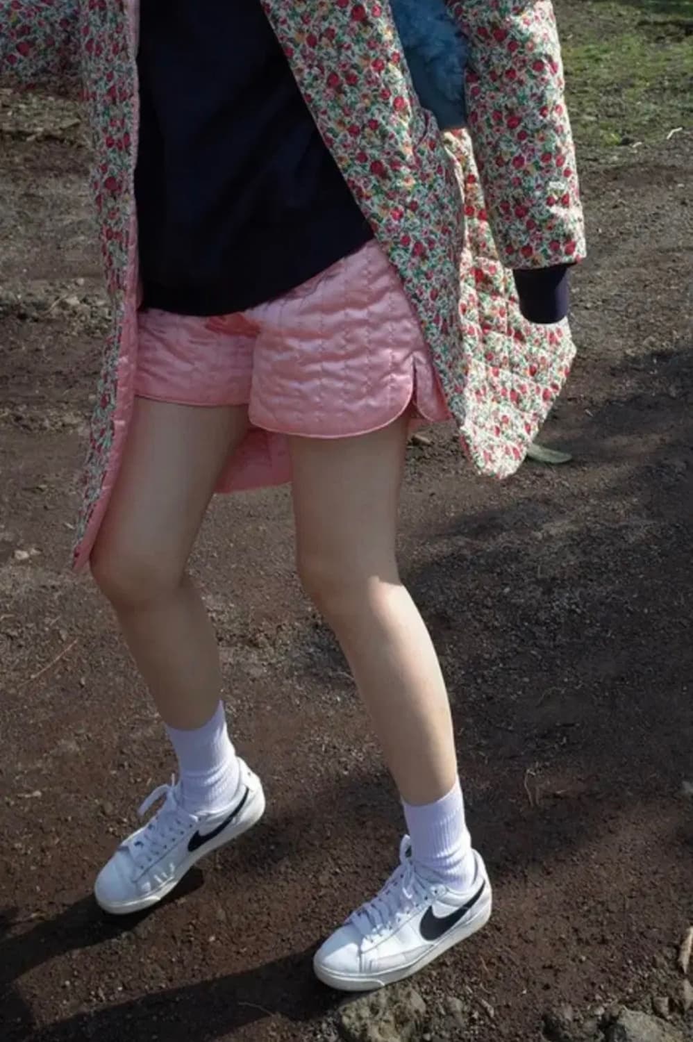 유일매물) 프레클 리버시블 퀼팅 팬츠 상품이미지1