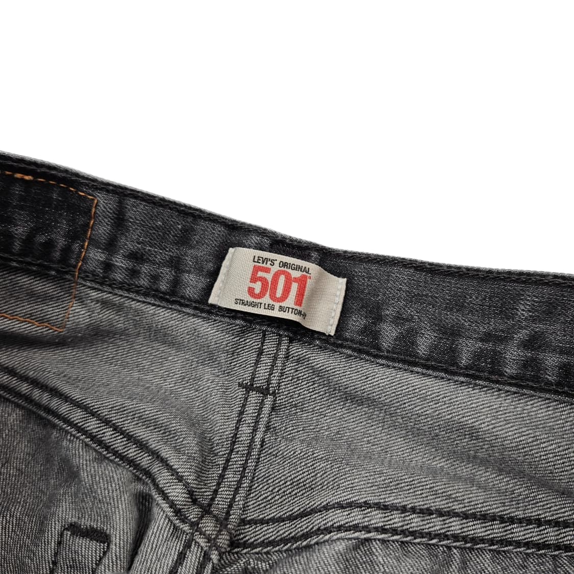 리바이스 501 흑청 블랙진 워싱진 34 상품이미지2