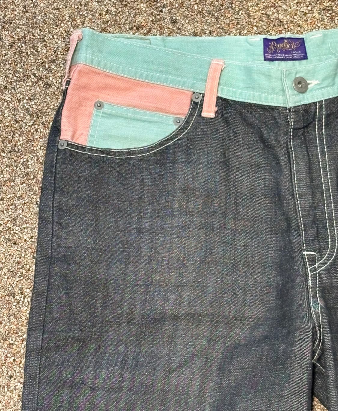 pastel denim shorts 상품이미지3
