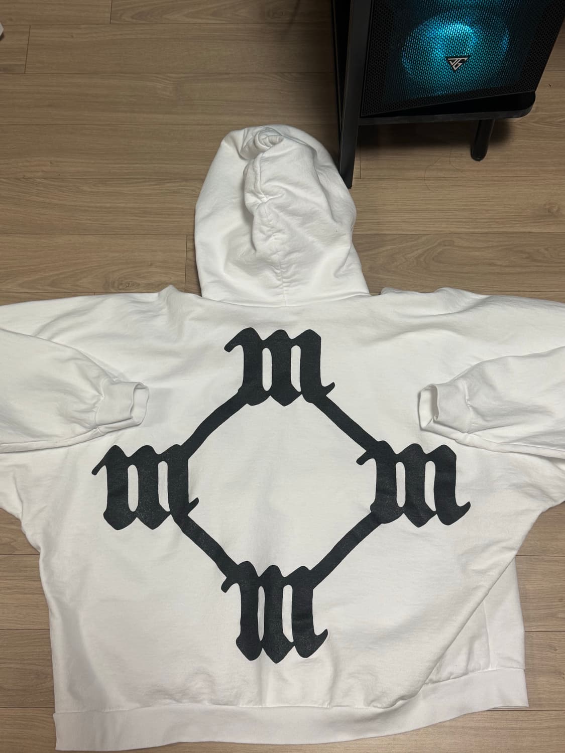 칸예 올데이 all day 후드 화이트 상품이미지1