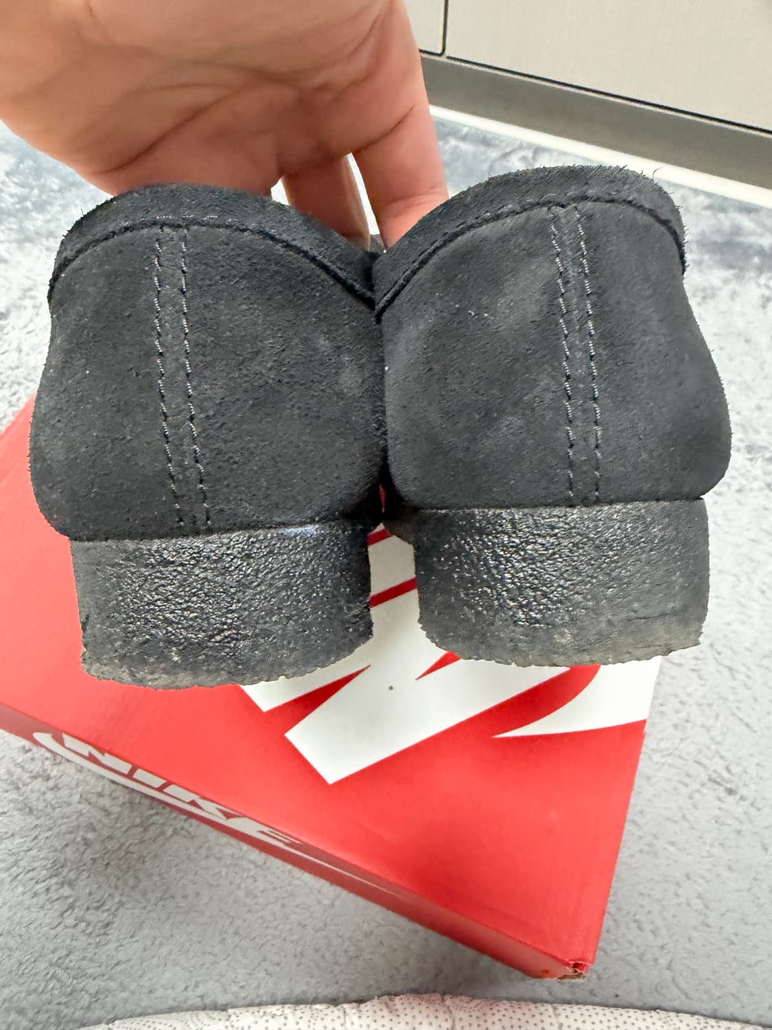 250) 클락스 왈라비 스웨이드 블랙 상품이미지3