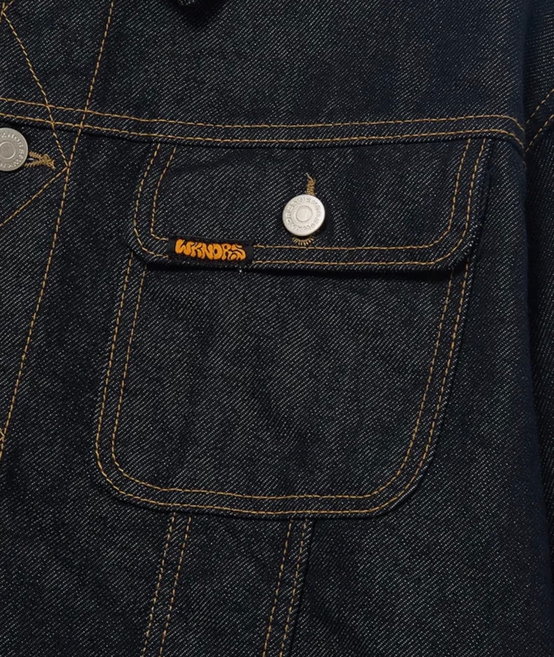 CHAIN STITCH TRUCKER JK (위캔더스X피로) 상품이미지4