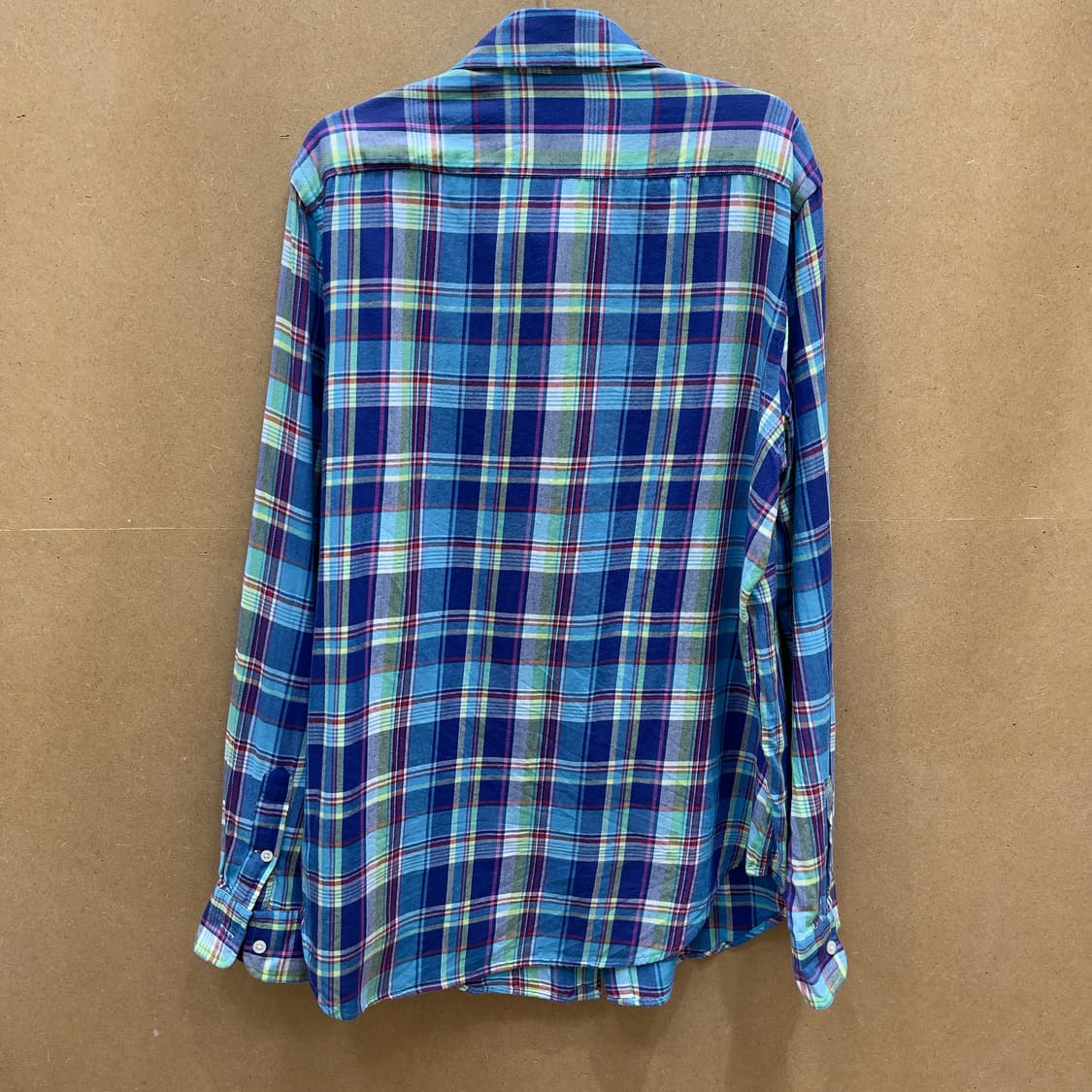 폴로랄프로렌 릴렉스드핏 체크셔츠(옐로우포니) 상품이미지2