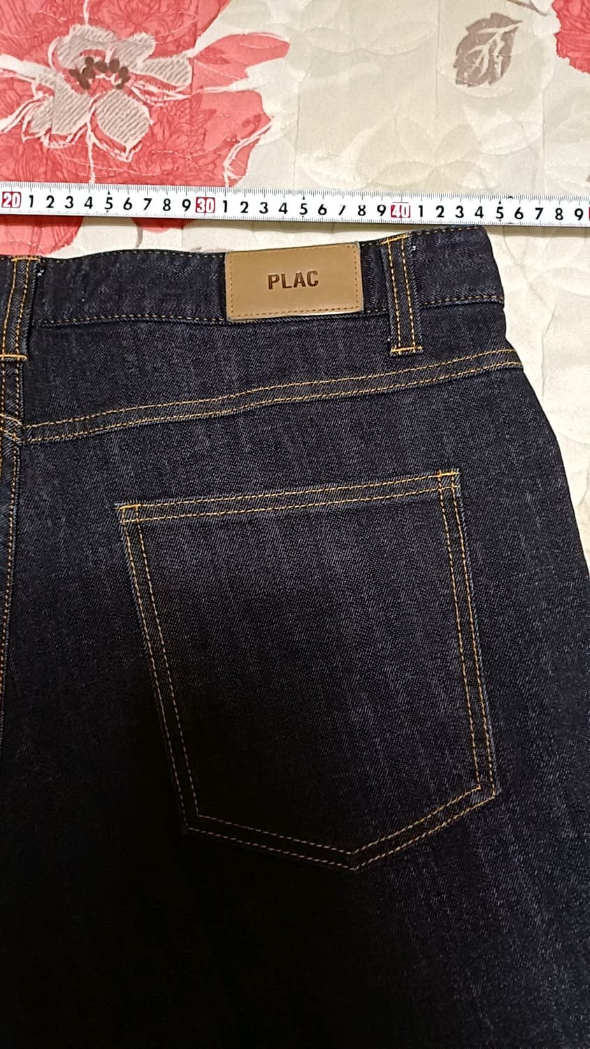 플랙 스판청바지 실측34인치 기장100 상품이미지6