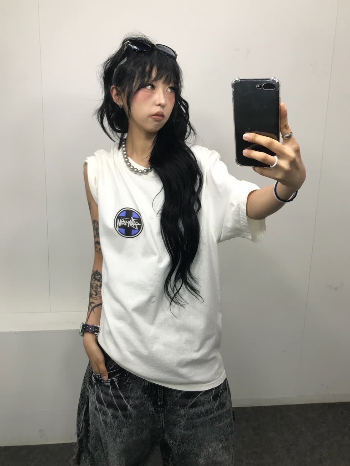 Stussy Cross Dot Pigment T-shirt 상품이미지7