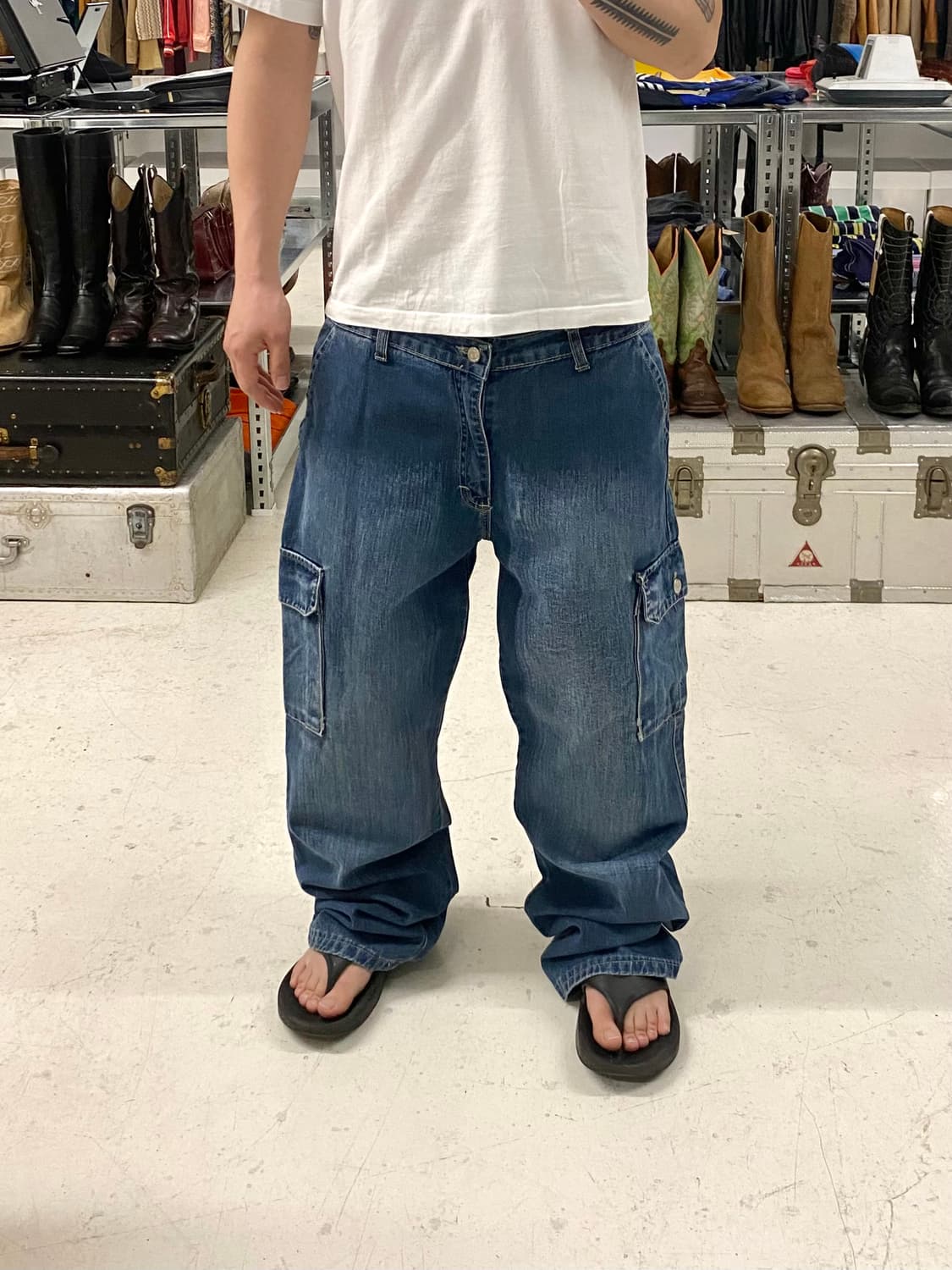 DIESEL cargo denim pant 디젤 카고 데님팬츠 상품이미지2