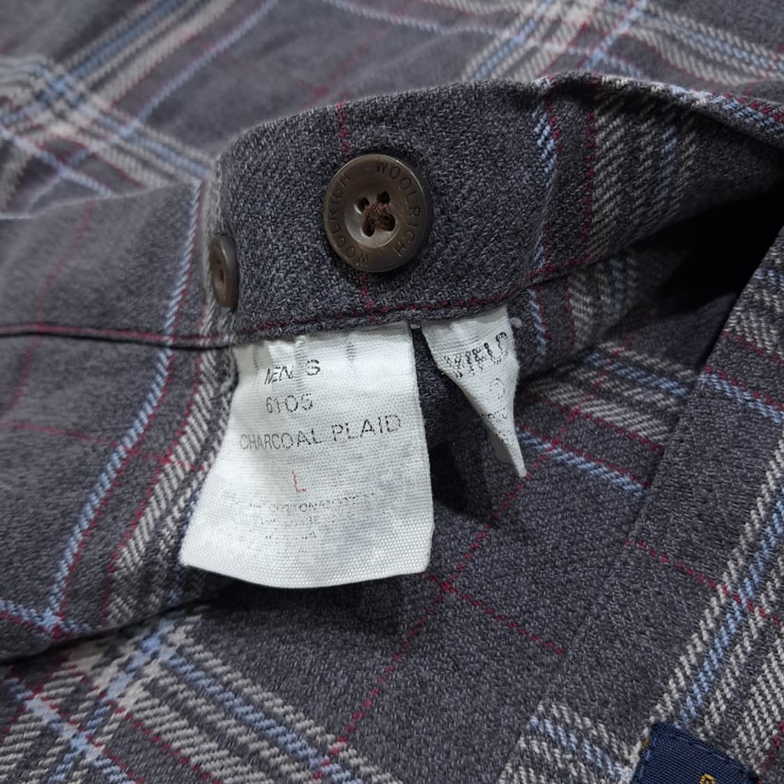 CL180 L 울리치 버튼다운 플래드 플란넬 셔츠 상품이미지7