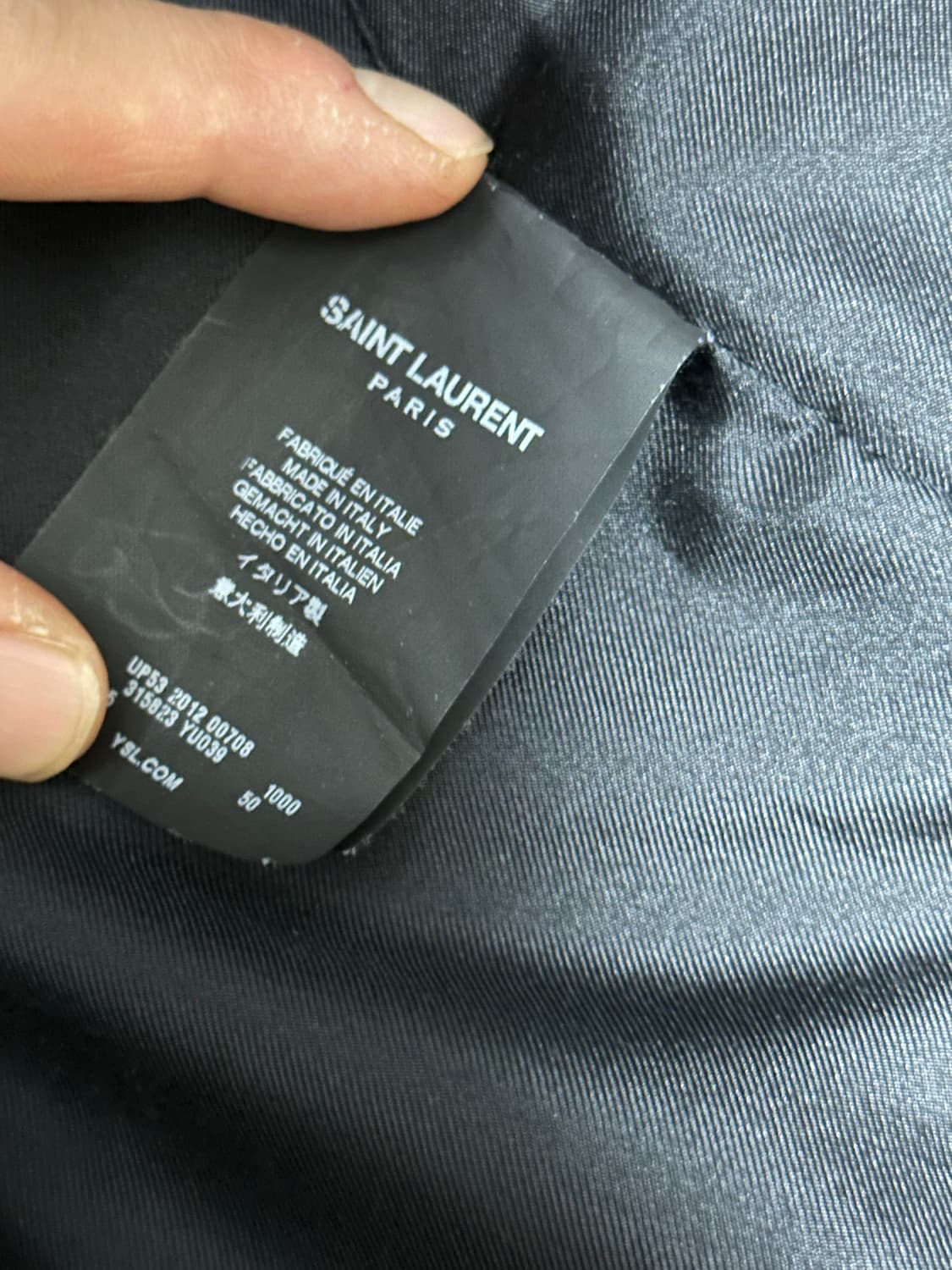 생로랑 차이나카라 자켓 블레이저 50 상품이미지2