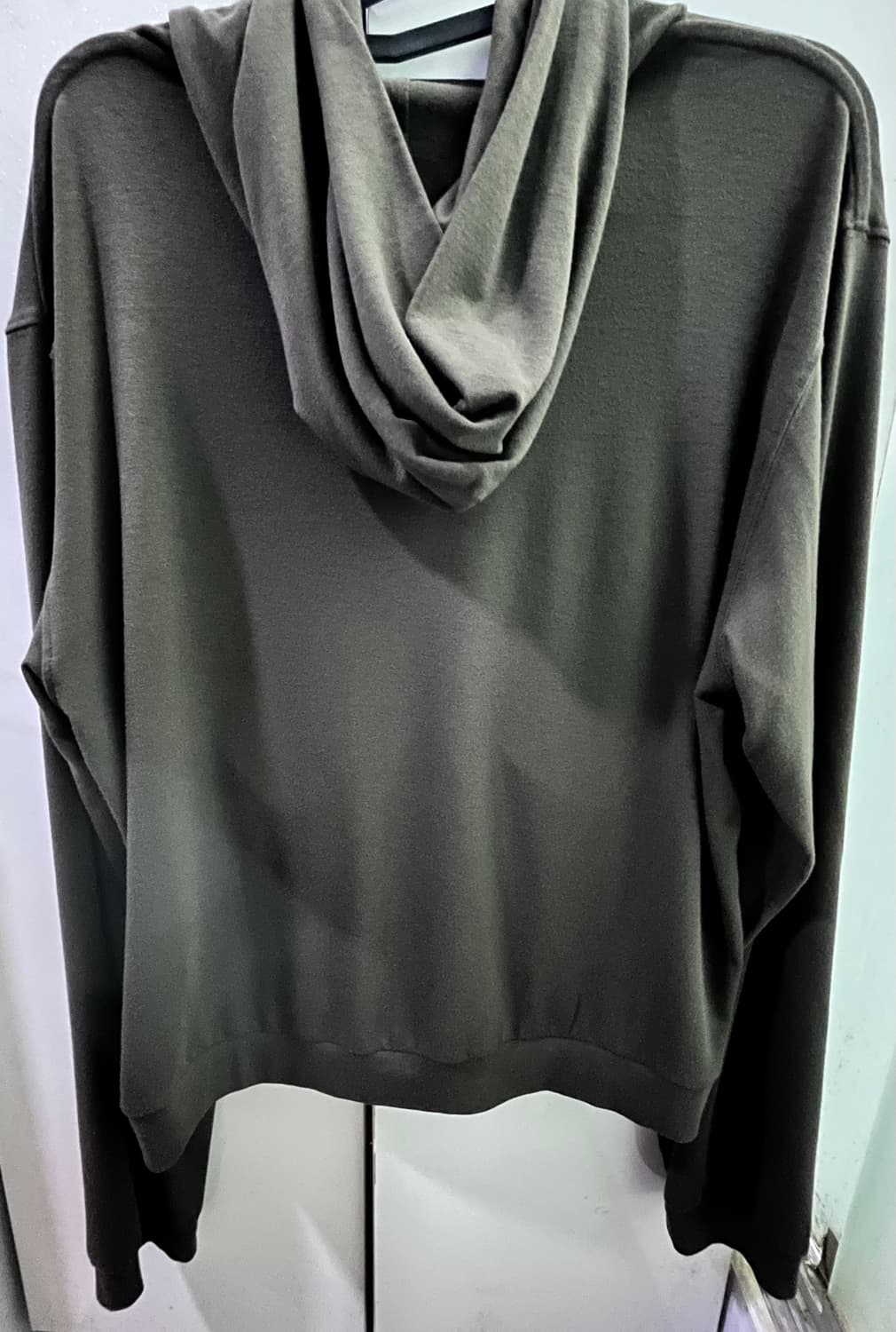 머듈 후드집업 올리브 상품이미지3