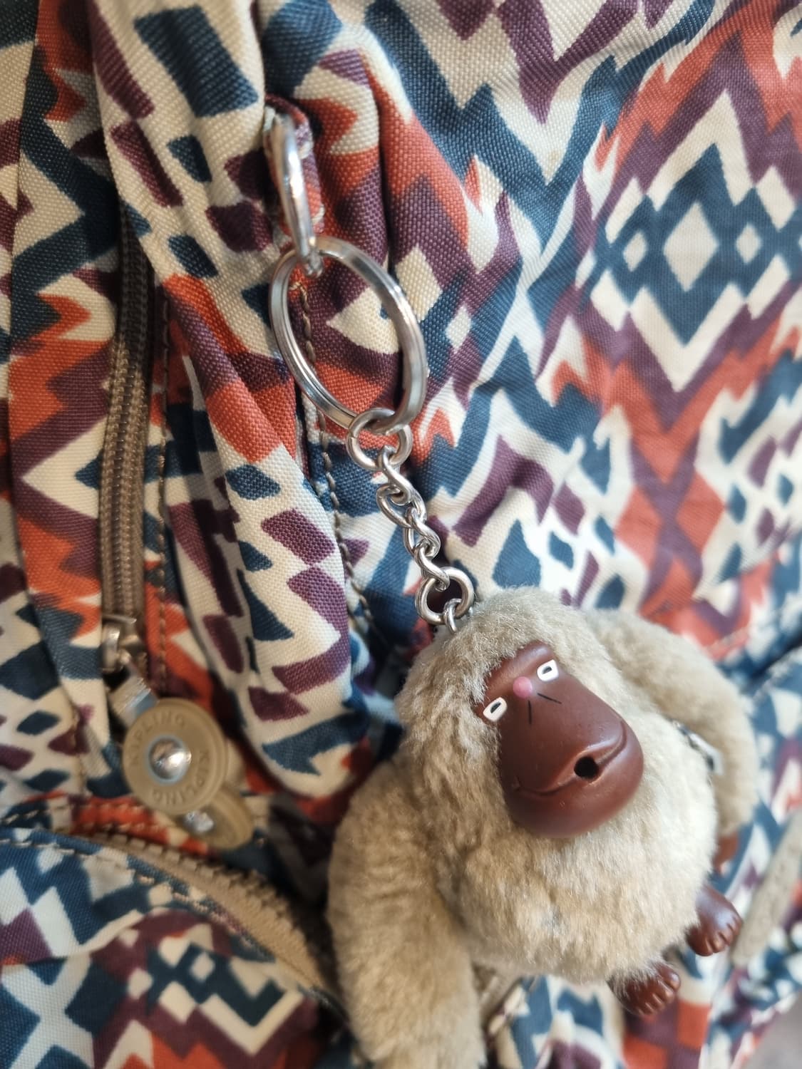 키플링 패턴 백팩 상품이미지3