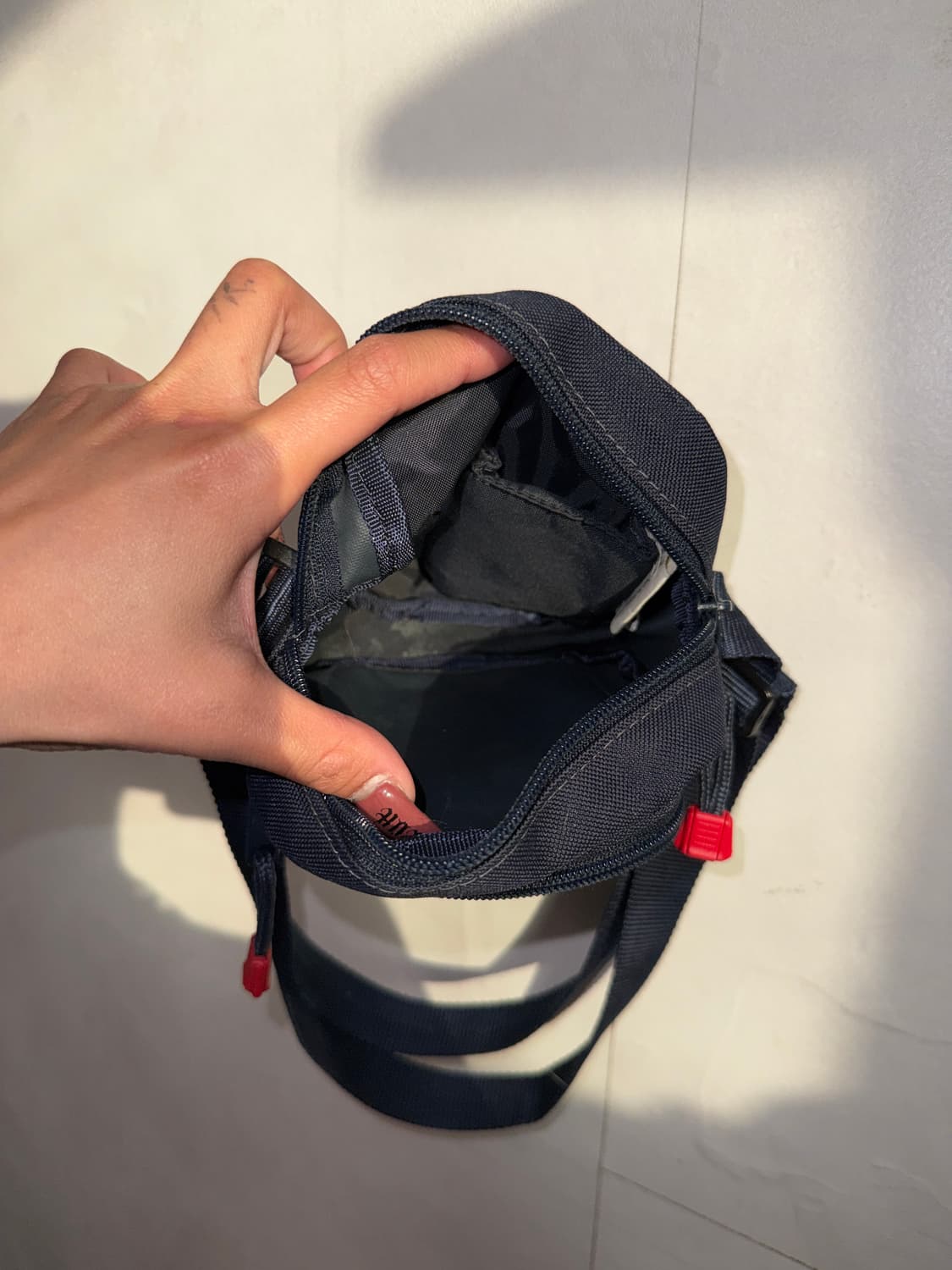 Adidas dark navy mini cross bag 상품이미지5