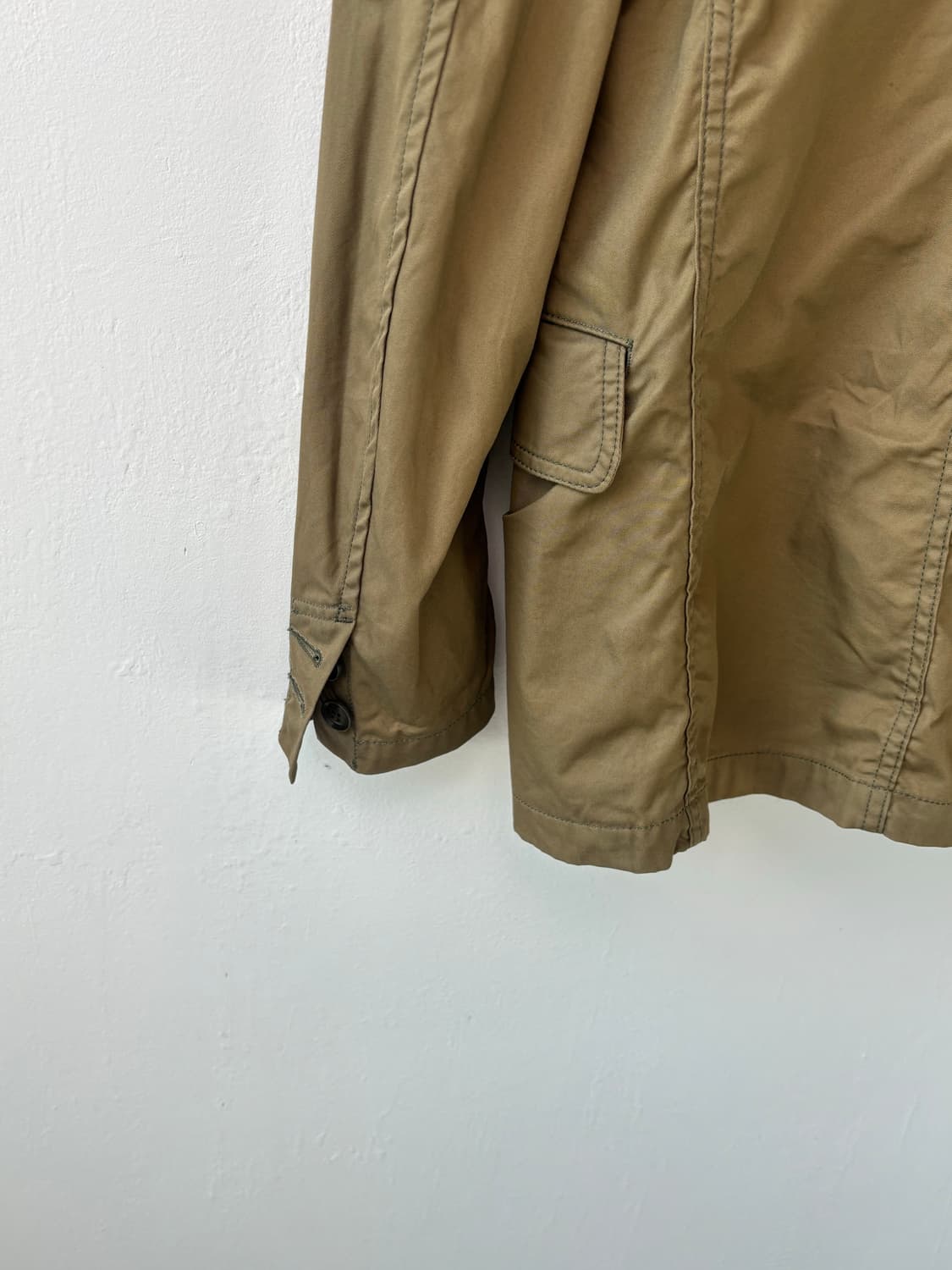 요지야마모토 뿌르옴므 밀리터리 하이넥 블레이저 자켓 상품이미지4