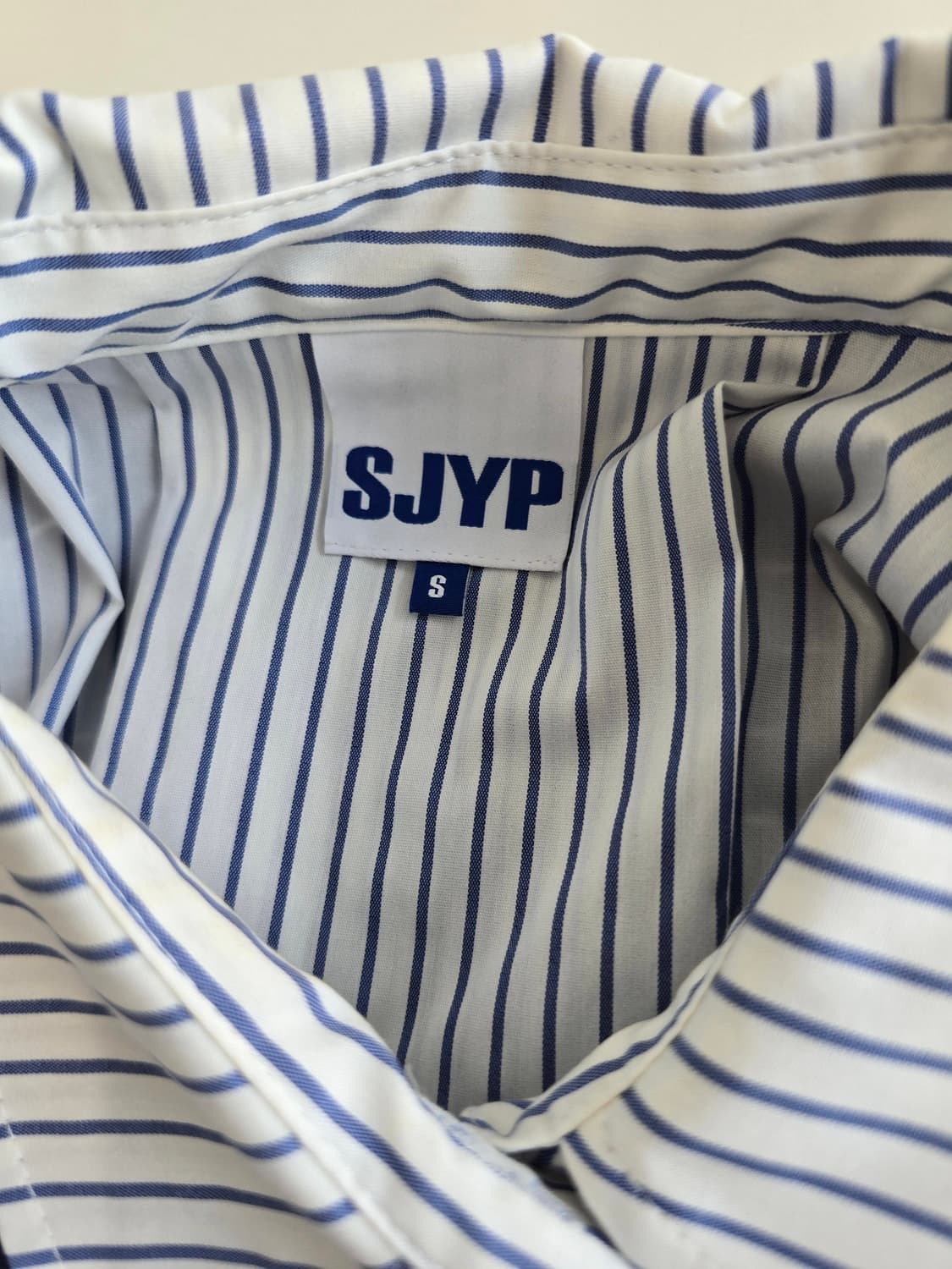 SJYP 스트라이프 셔츠 S 상품이미지3