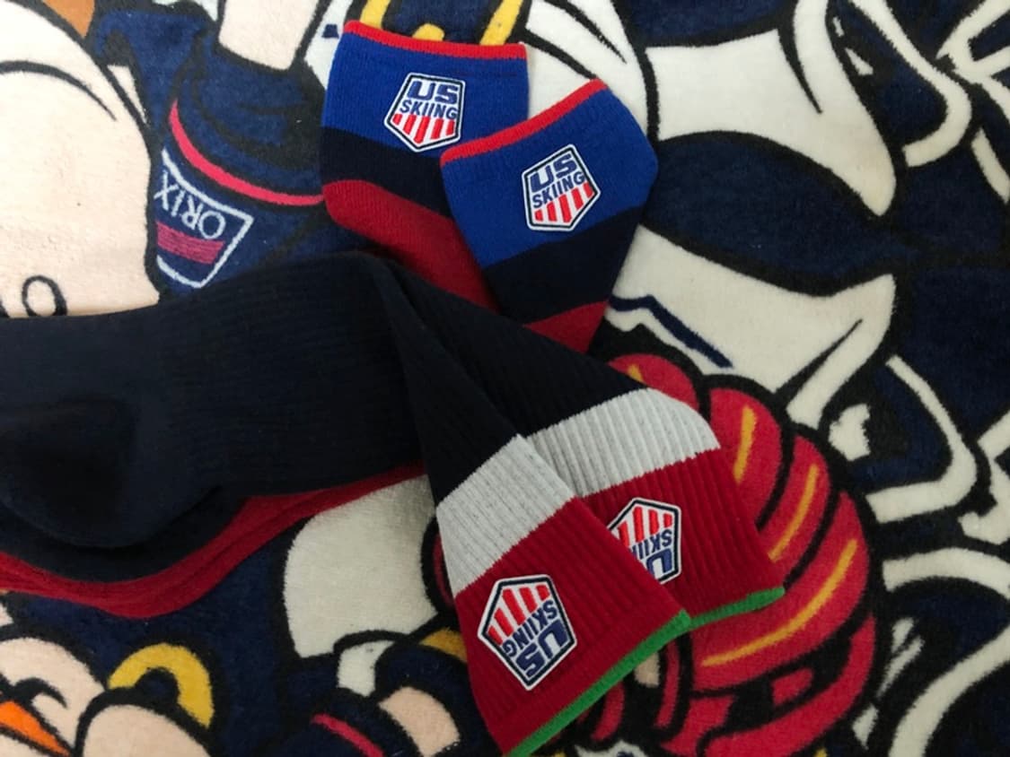 US SKIING 스키/스노우보드 양말/스타킹 2족세트 상품이미지8