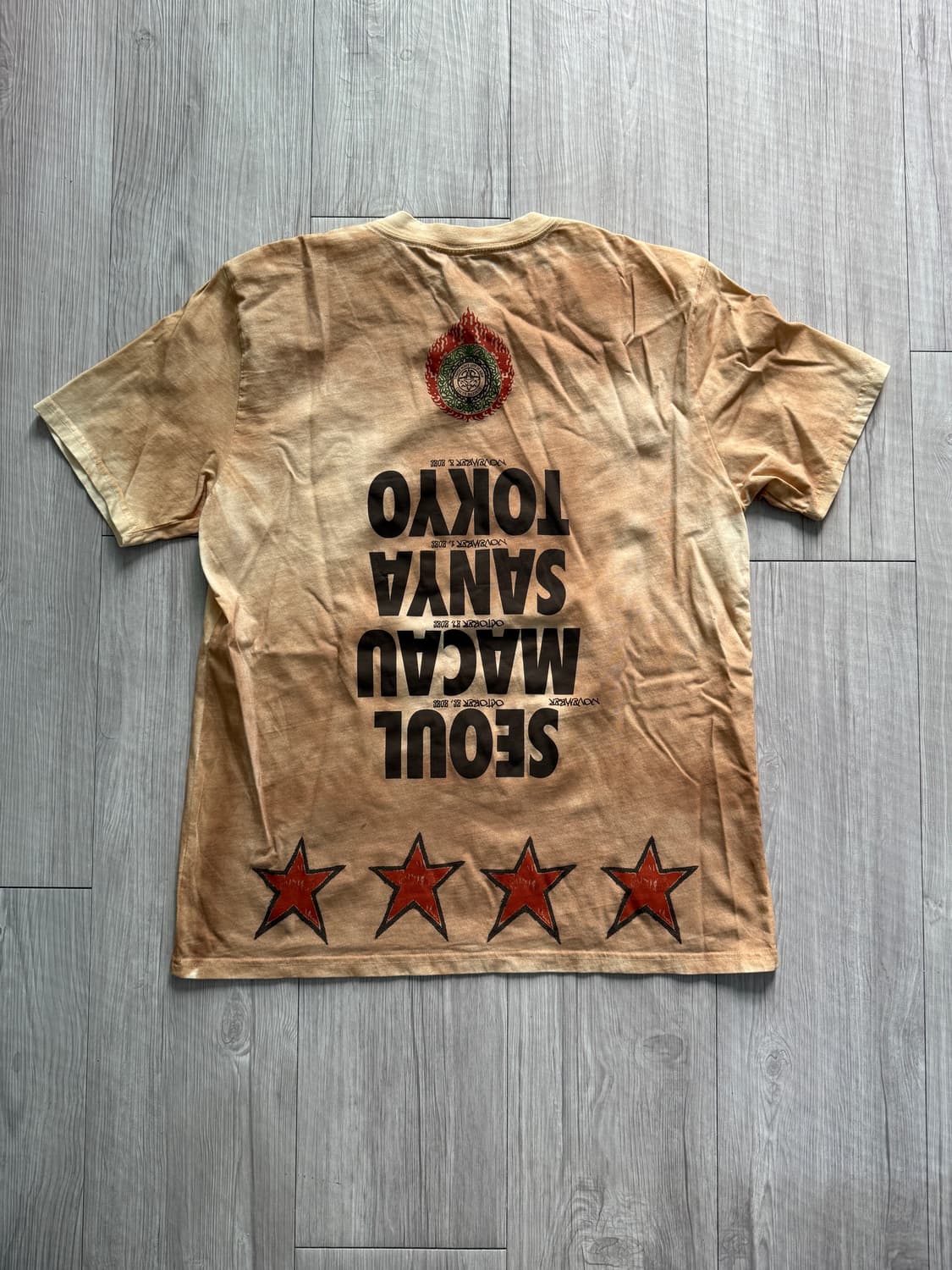 [L] 트래비스스캇 막시무스 투어 고양 머천 티셔츠 상품이미지2