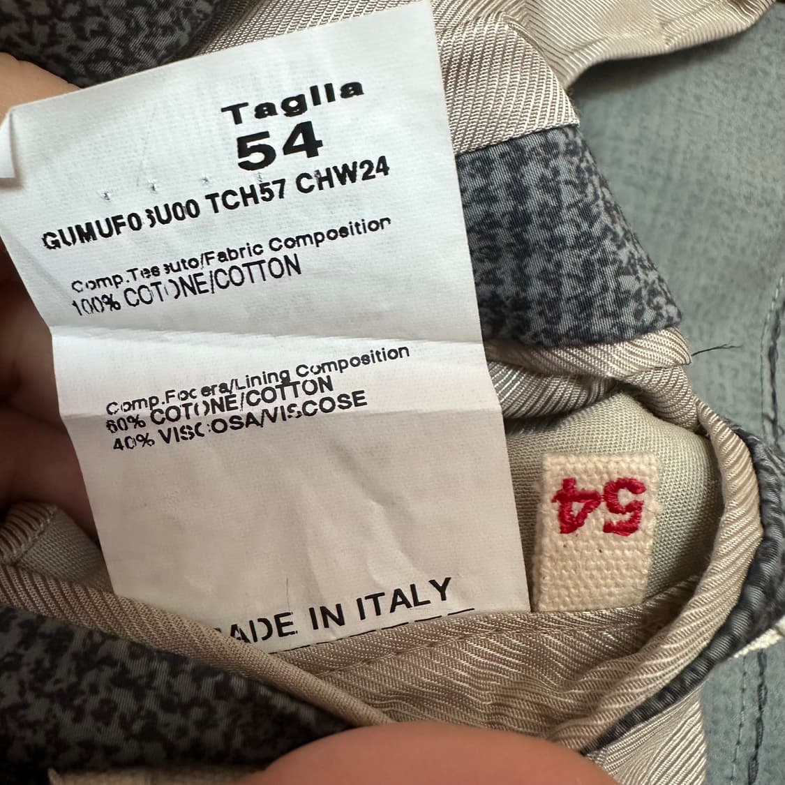 54 MARNI 마르니 코튼 블레이저 상품이미지9