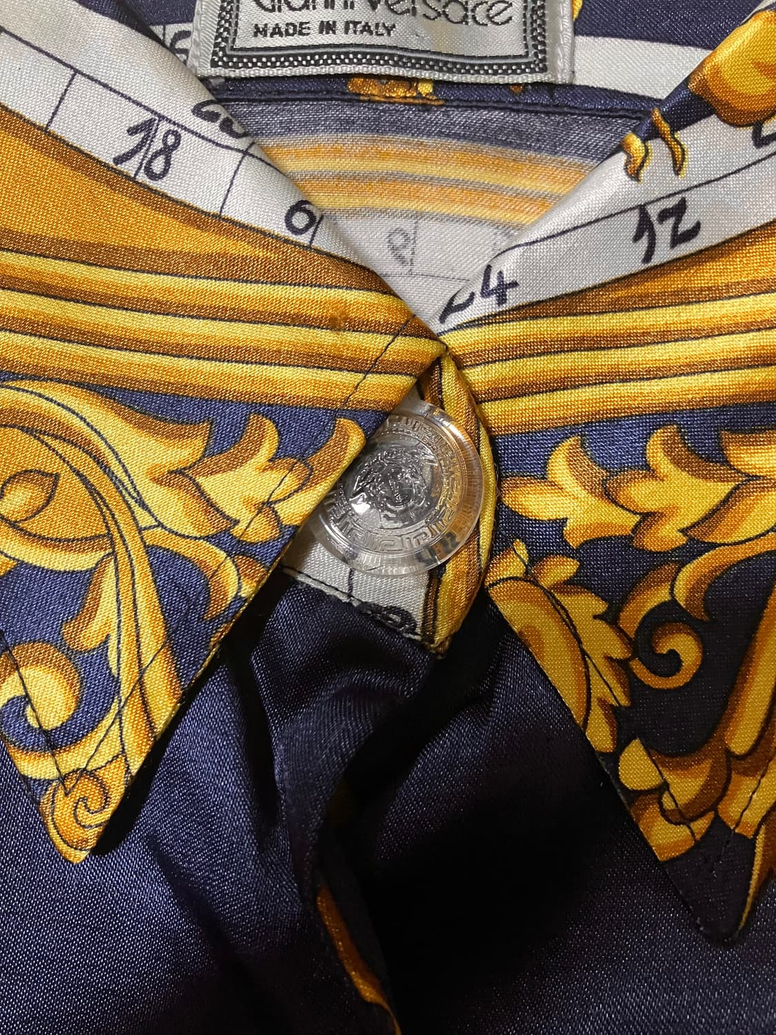 Gianni Versace 베르사체 앤티크 바로크패턴 셔츠 100-105 상품이미지6