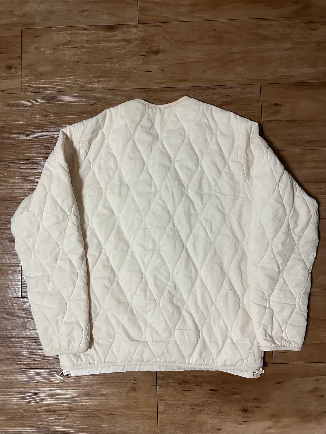 코닥 퀼팅 자켓 아이보리 90(S) 판매 상품이미지4