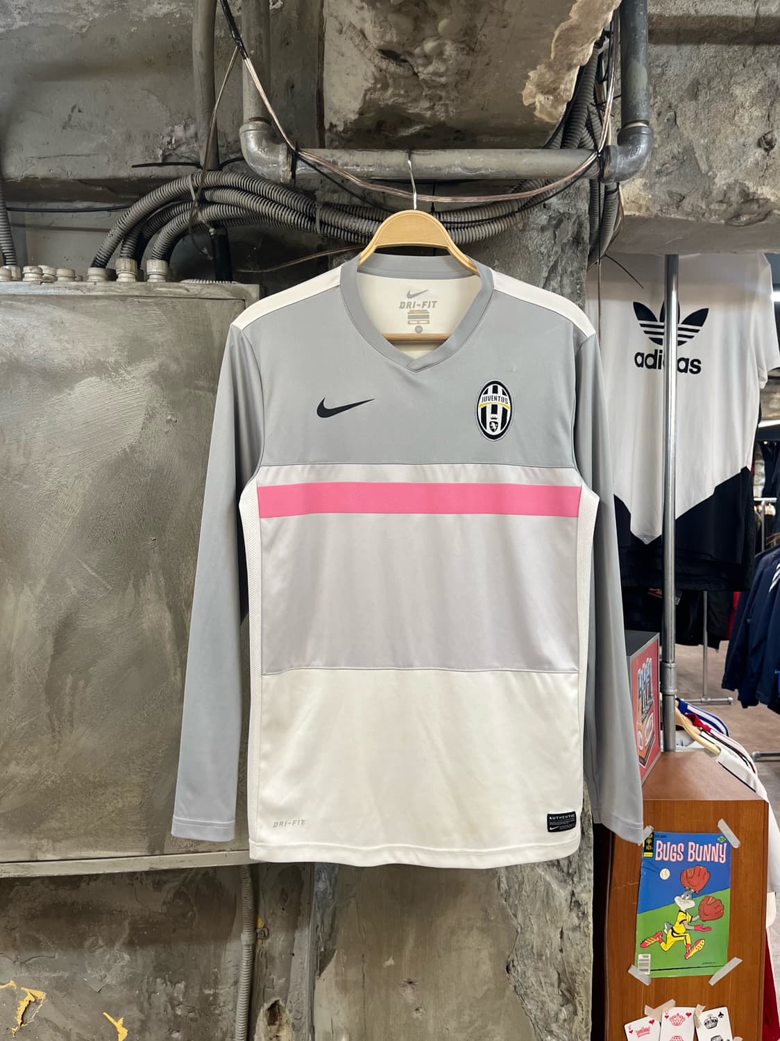 나이키 유벤투스 FC 트레이닝 긴팔 져지 M #csz2765  상품이미지1