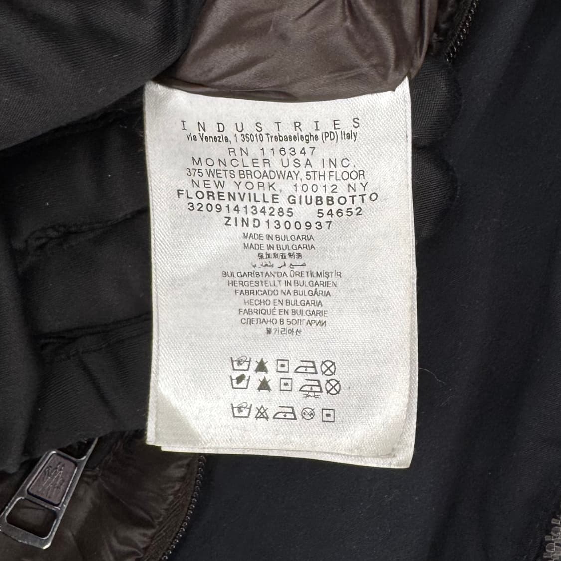 [4사이즈] 몽클레어 패딩 집업 자켓 네이비 상품이미지9