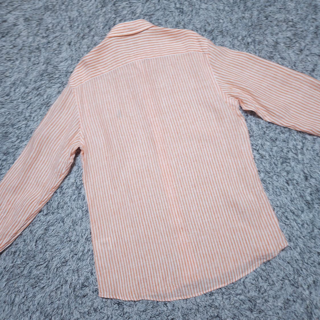 헤지스)95 남자 스트라이프 린넨셔츠남방 / 왕눈이샵 상품이미지6