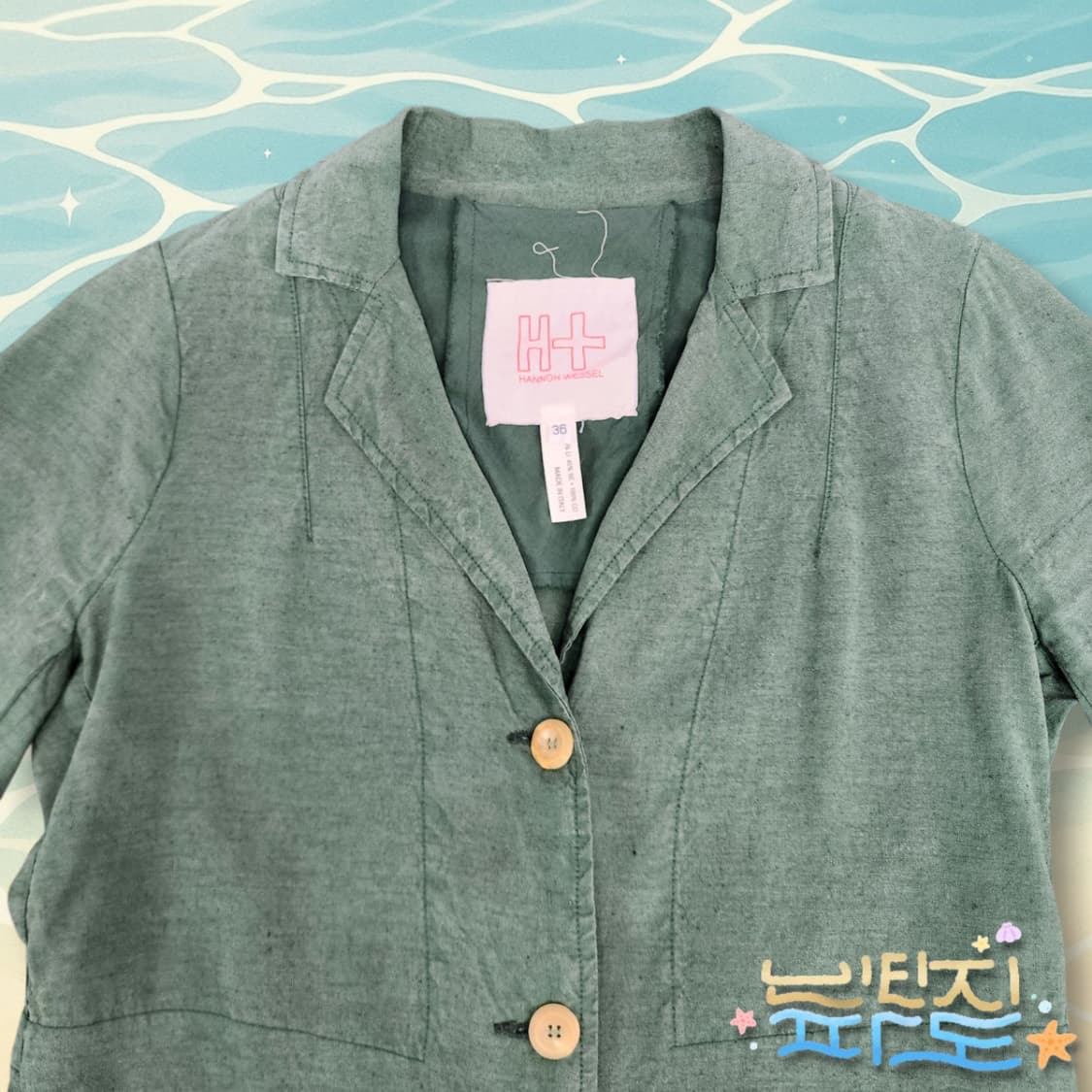 36 Hannoh Wessel 아노베셀 린넨 자켓 상품이미지2