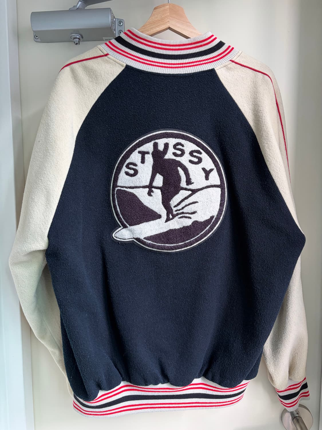 90s stussy surf club varsity 상품이미지2