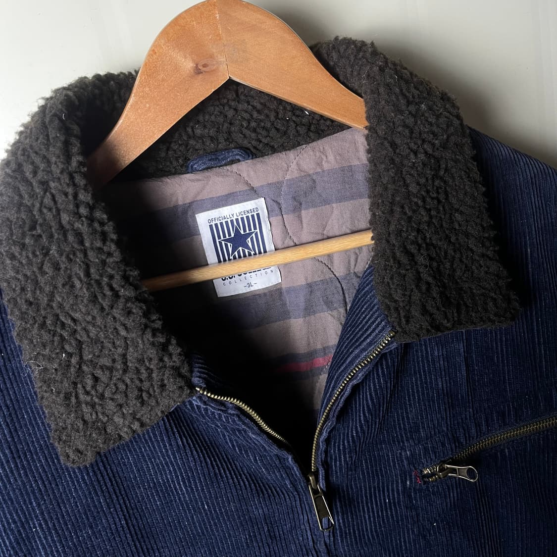 [JPN] 빈티지 U.S college 코듀로이 쉐르파 자켓 상품이미지2