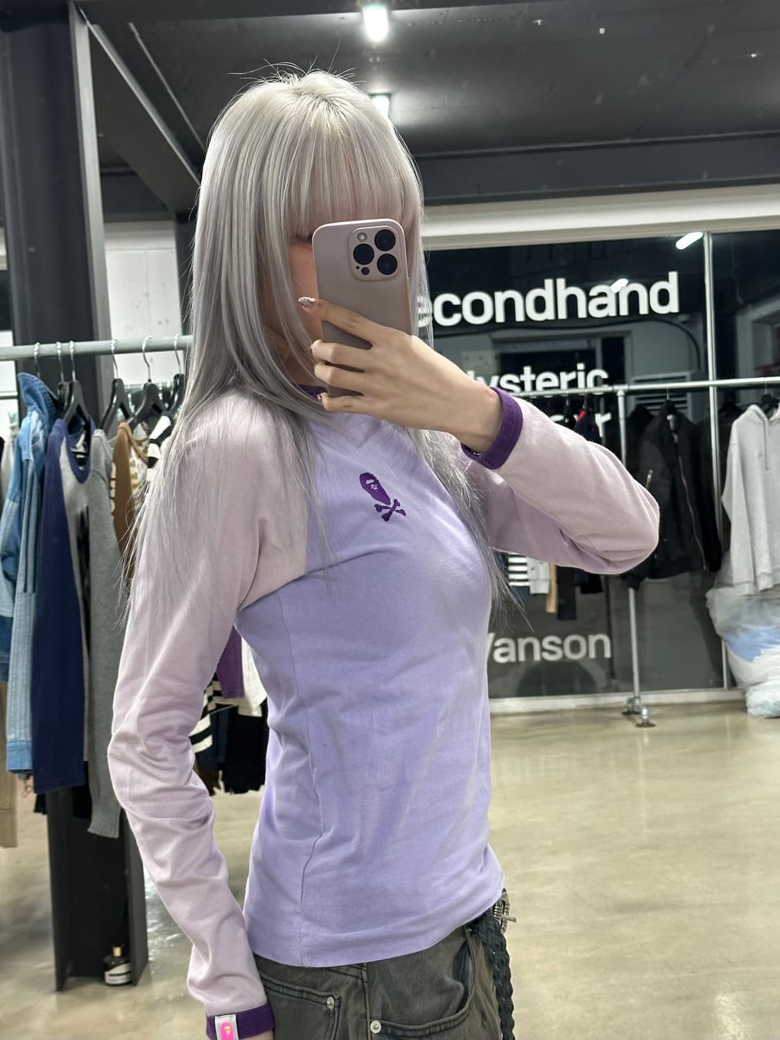 에이프 래글런 롱슬리브 티셔츠 상품이미지3