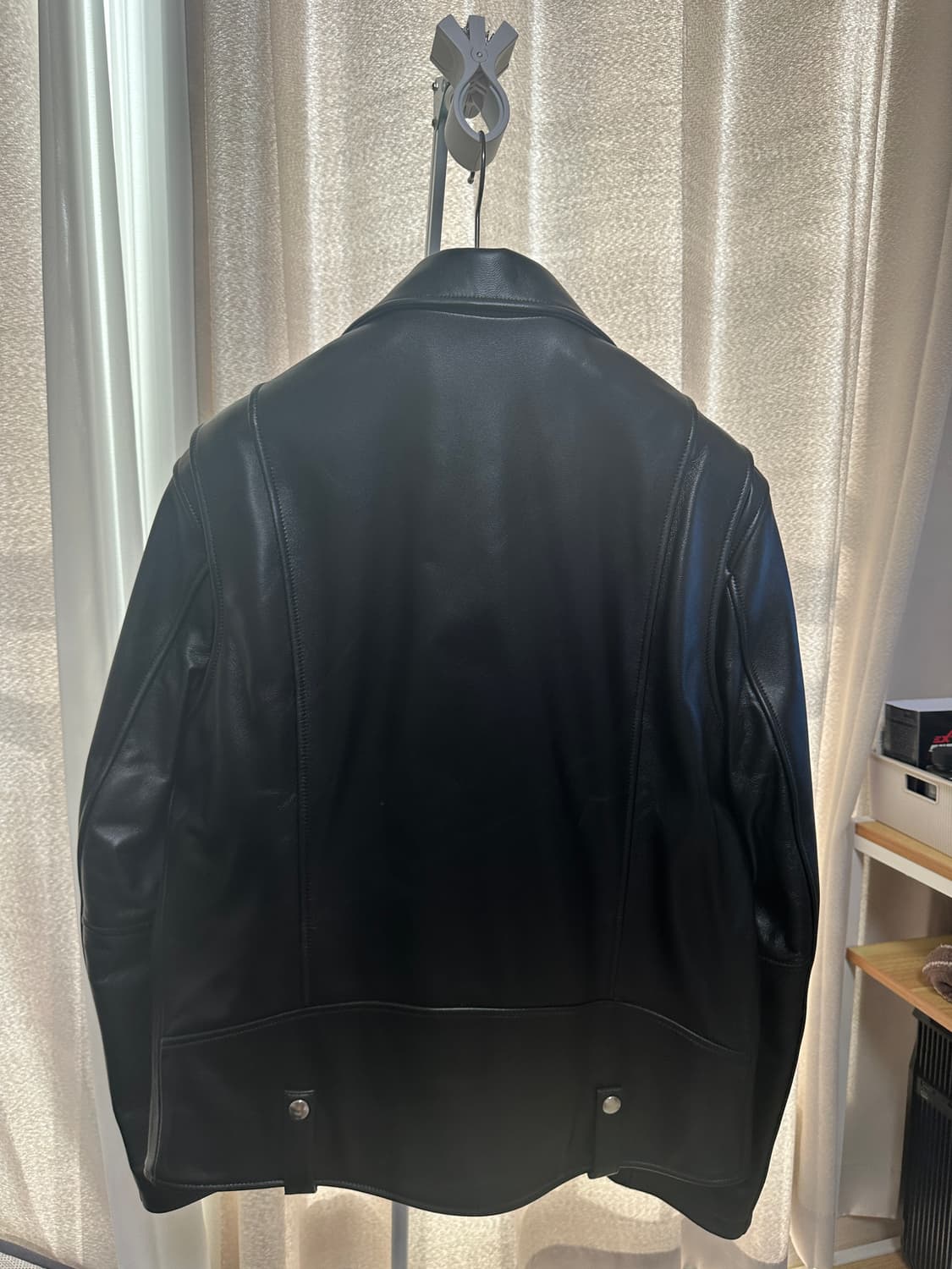 로파이 램스킨 라이더자켓 L 상품이미지2