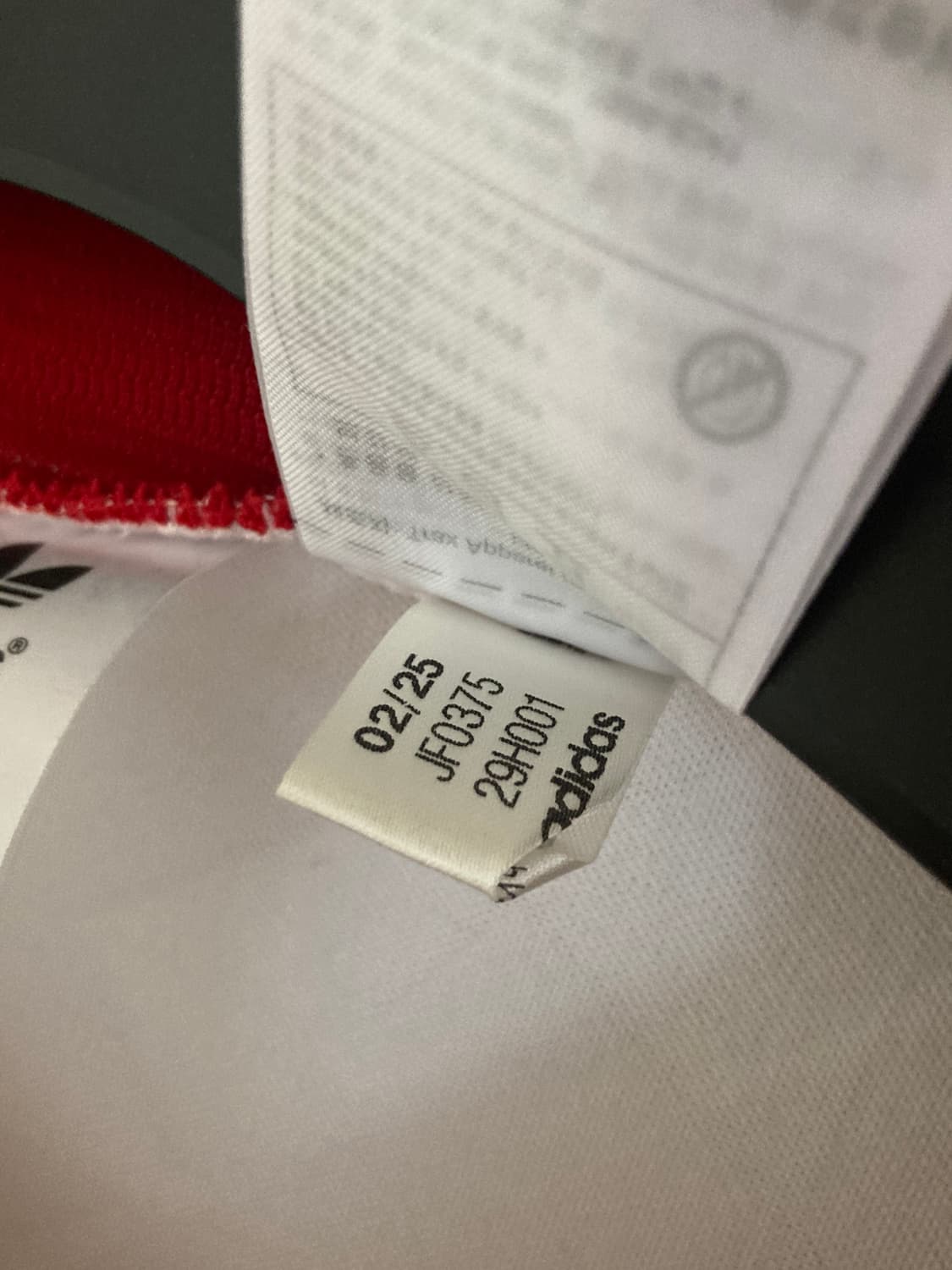 91 어웨이 긴팔 저지 맨유 JF0375 상품이미지3