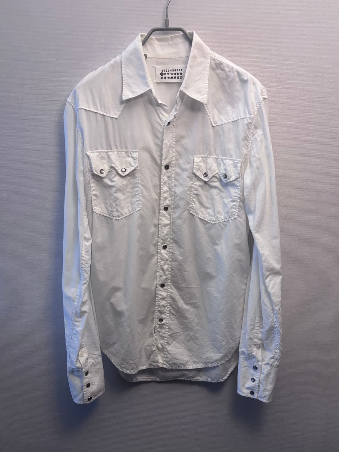 마르지엘라 자카드 웨스턴 셔츠 상품이미지1