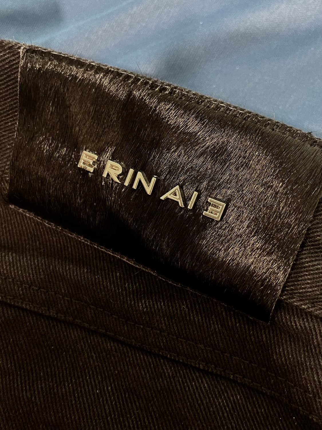 ERINAIE / 다크 트라이벌 파티 블랙 데님 / M 상품이미지8