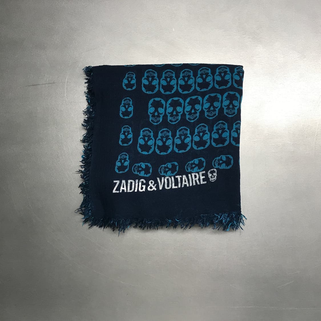 쟈딕앤볼테르 스컬 패턴 스카프 상품이미지2