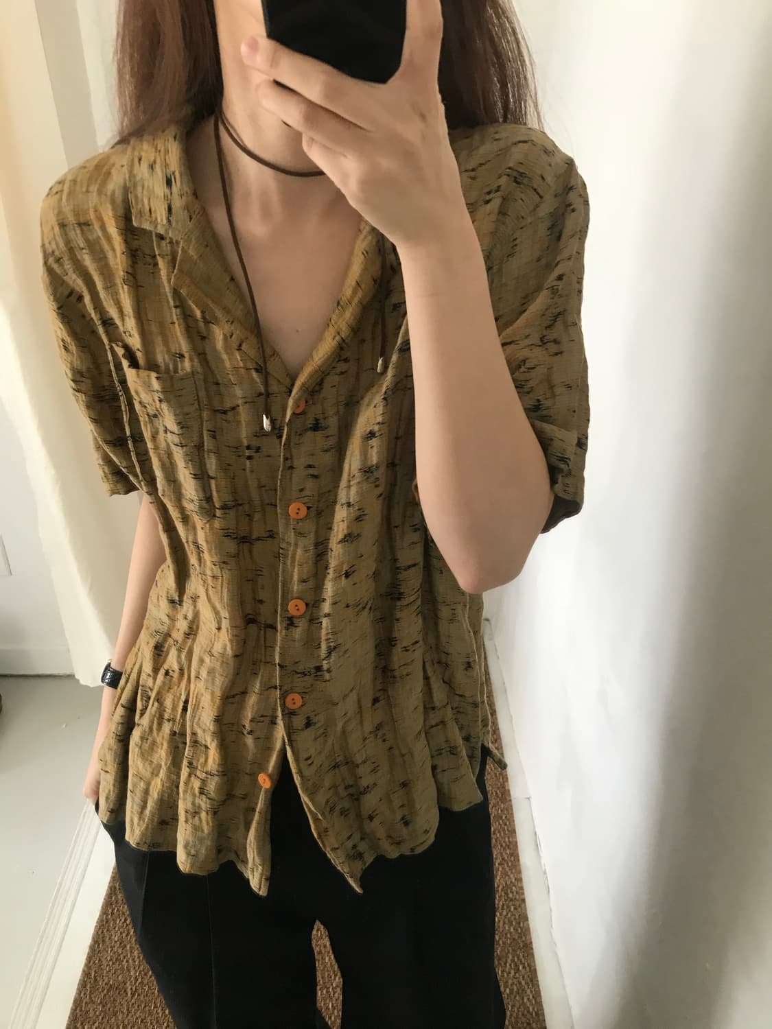 point linen shirts 상품이미지3