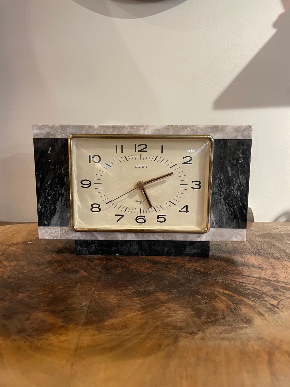 🍀SEIKO 세이코 마블 탁상시계 상품이미지2