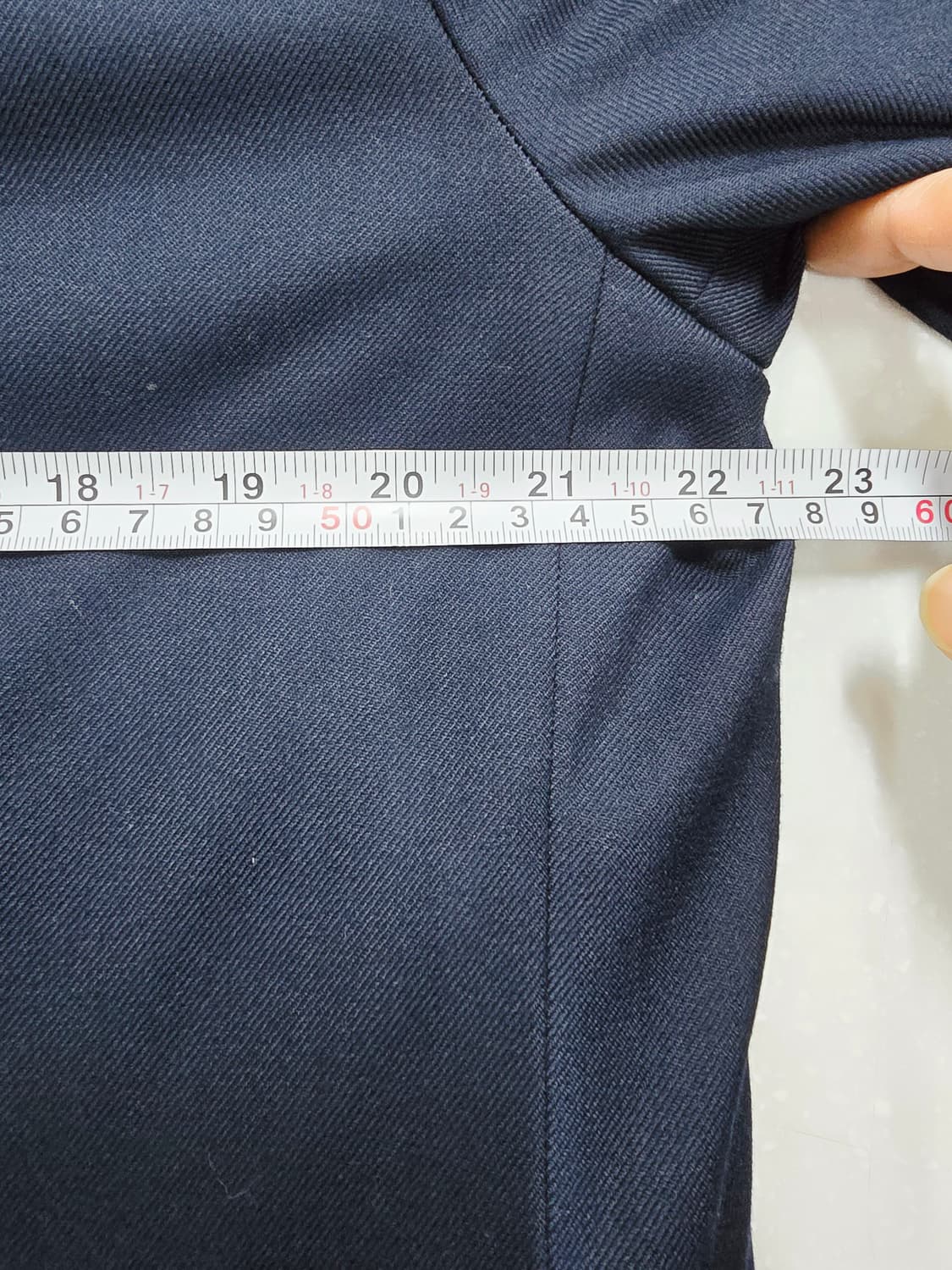 헤지스 네이비 퀼팅구스패딩 안감 코트 상품이미지8