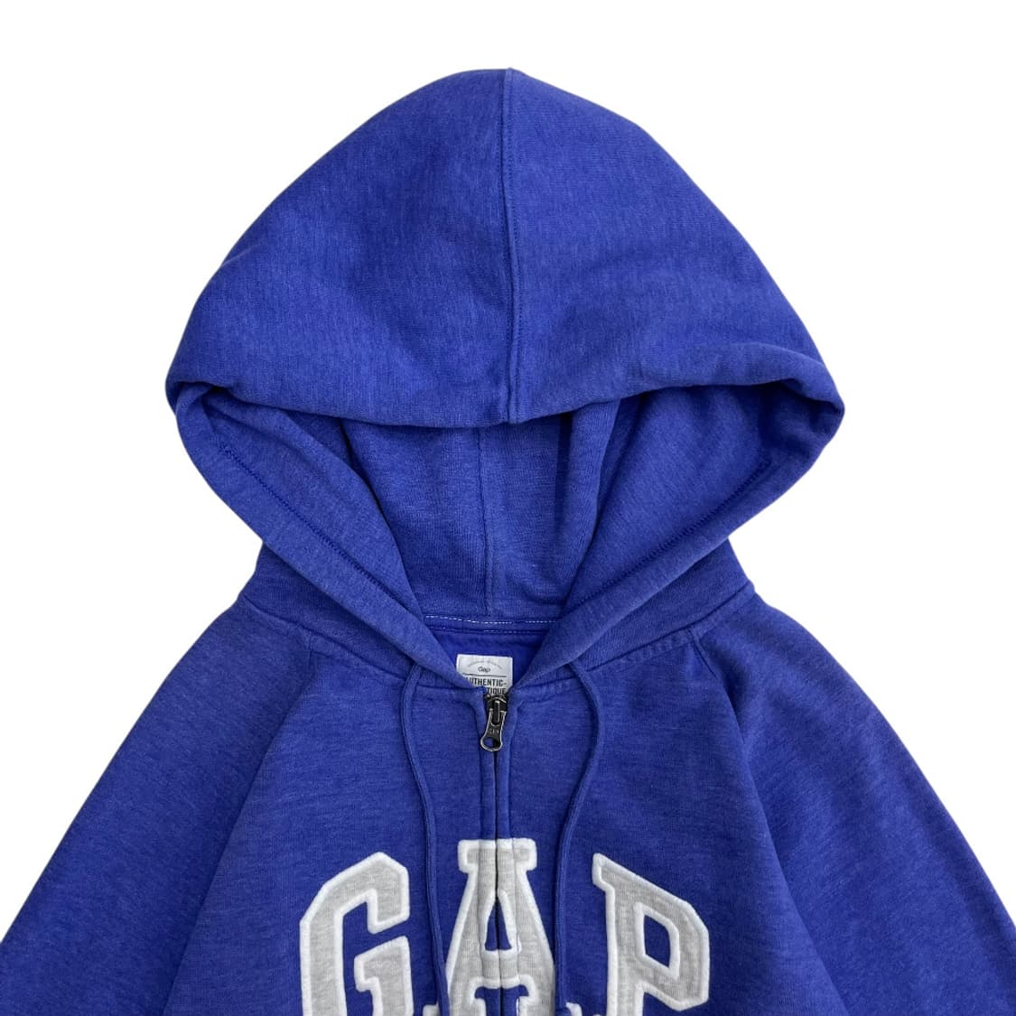 갭 센터로고 블루퍼플 후드집업 L 상품이미지4