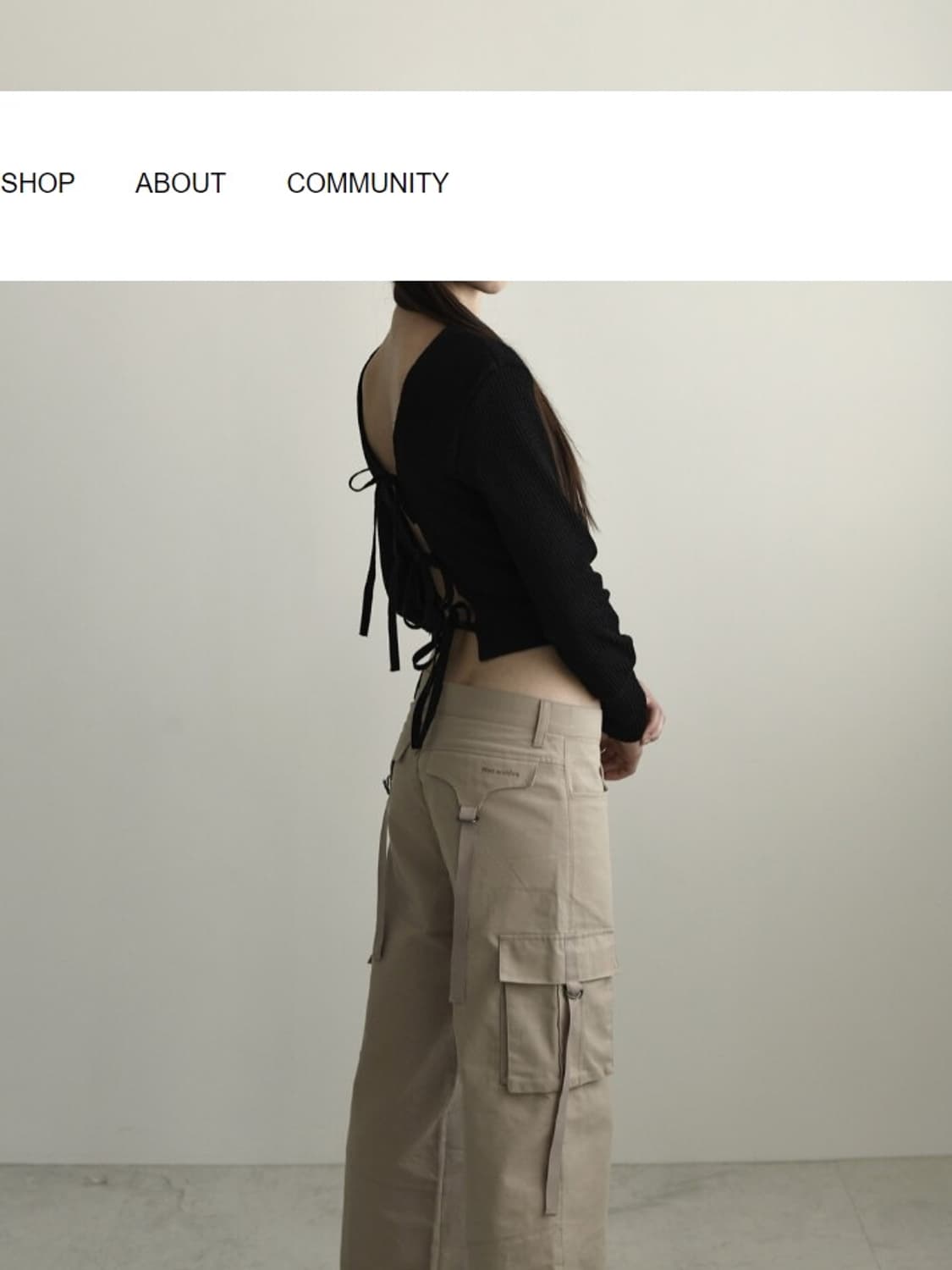 Ribbon 2-way knit cardigan 001 상품이미지6