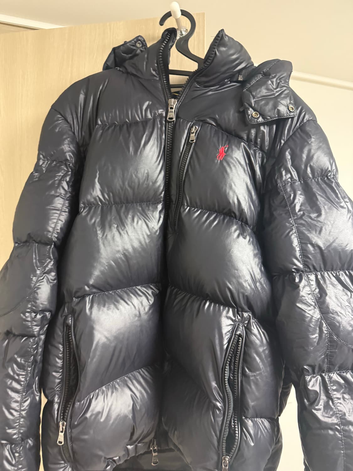 폴로 유광패딩 XL 상품이미지1