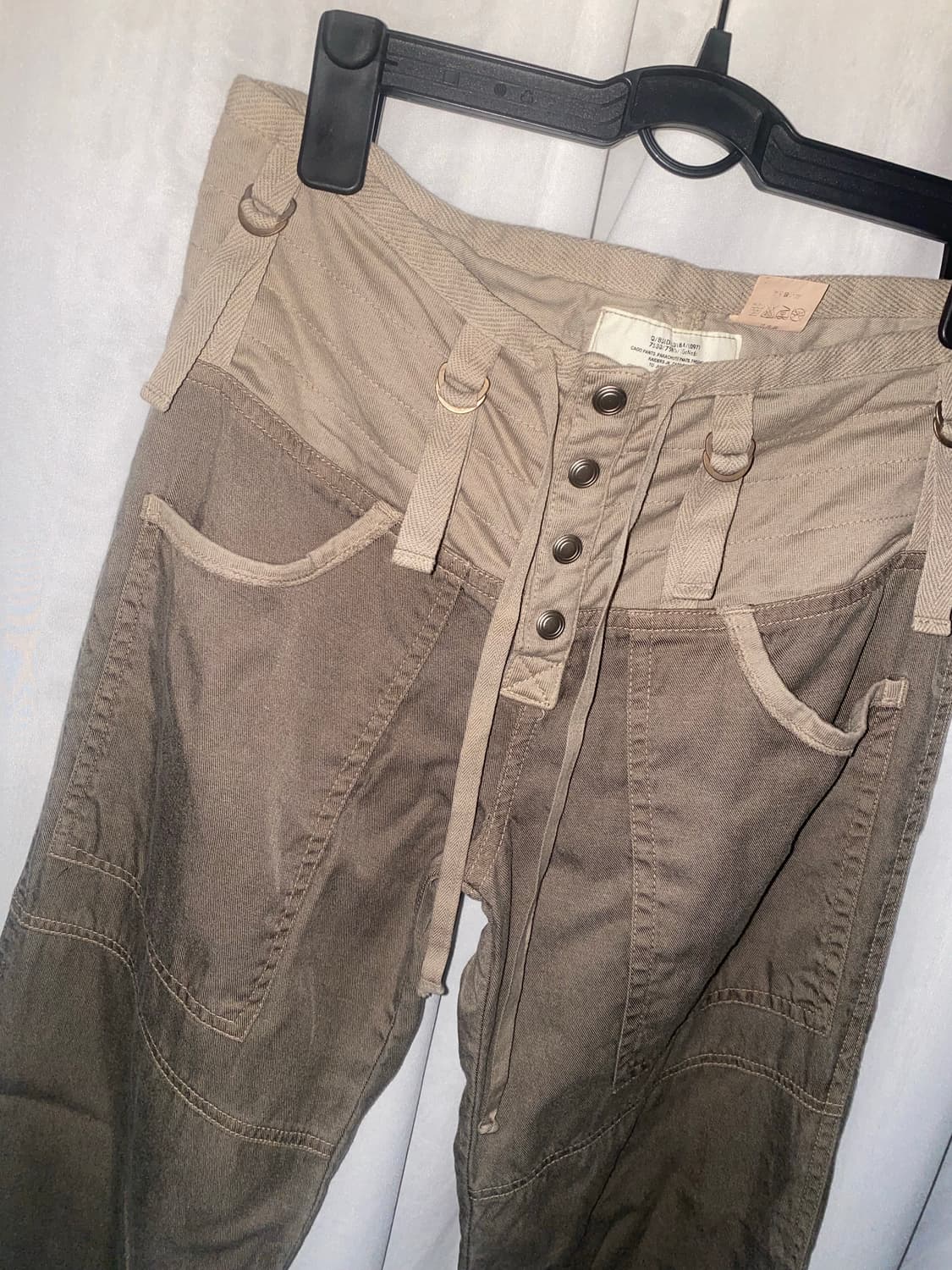 고아깔 Strap bootcut pants y2k 스트랩 부츠컷 팬츠 상품이미지4